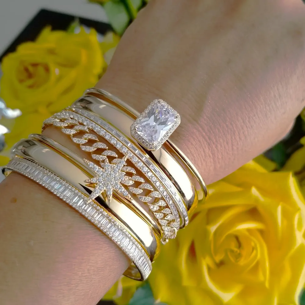 Speranza Stardust Cuff Bangle view 3