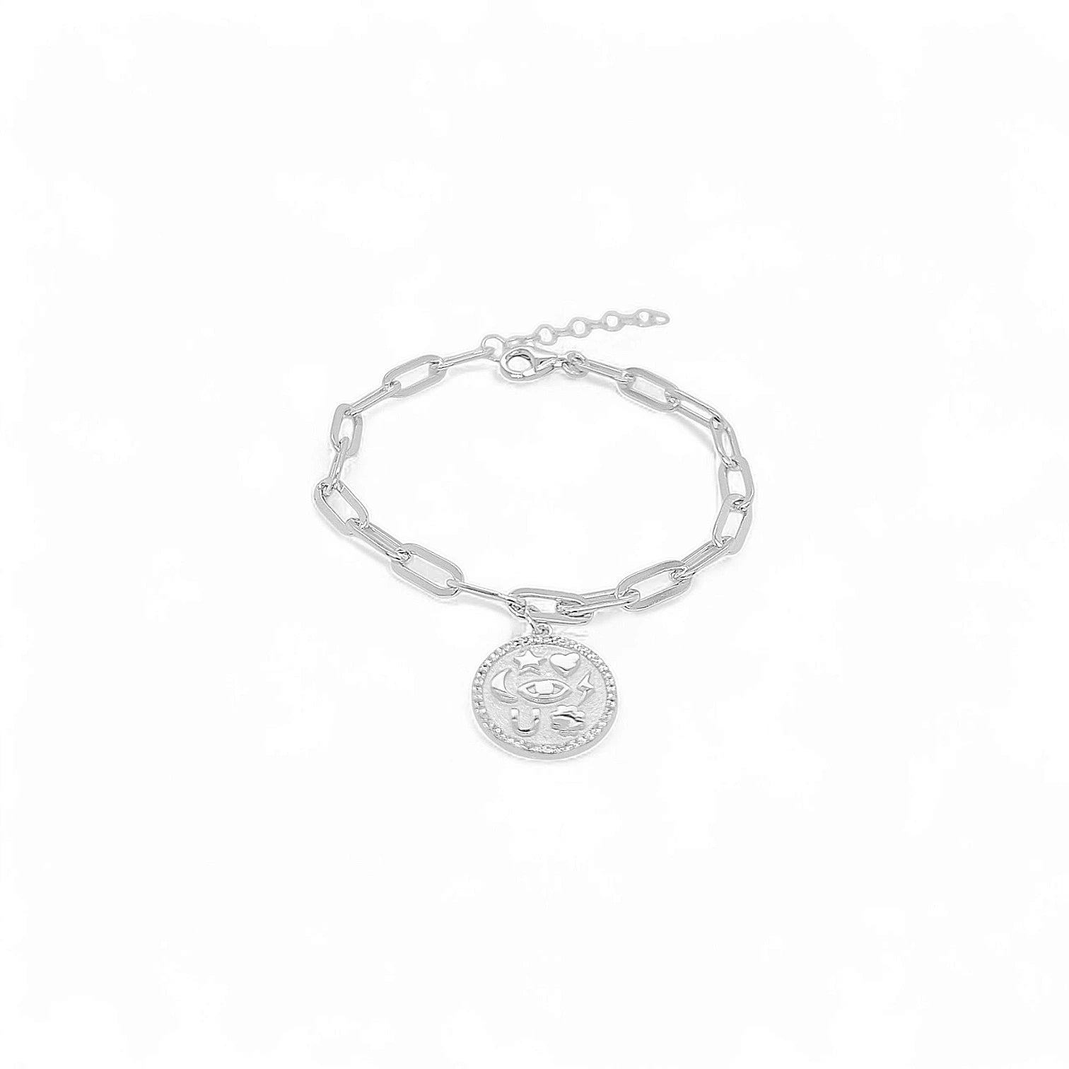 Solare Link Coin Bracelet view 3