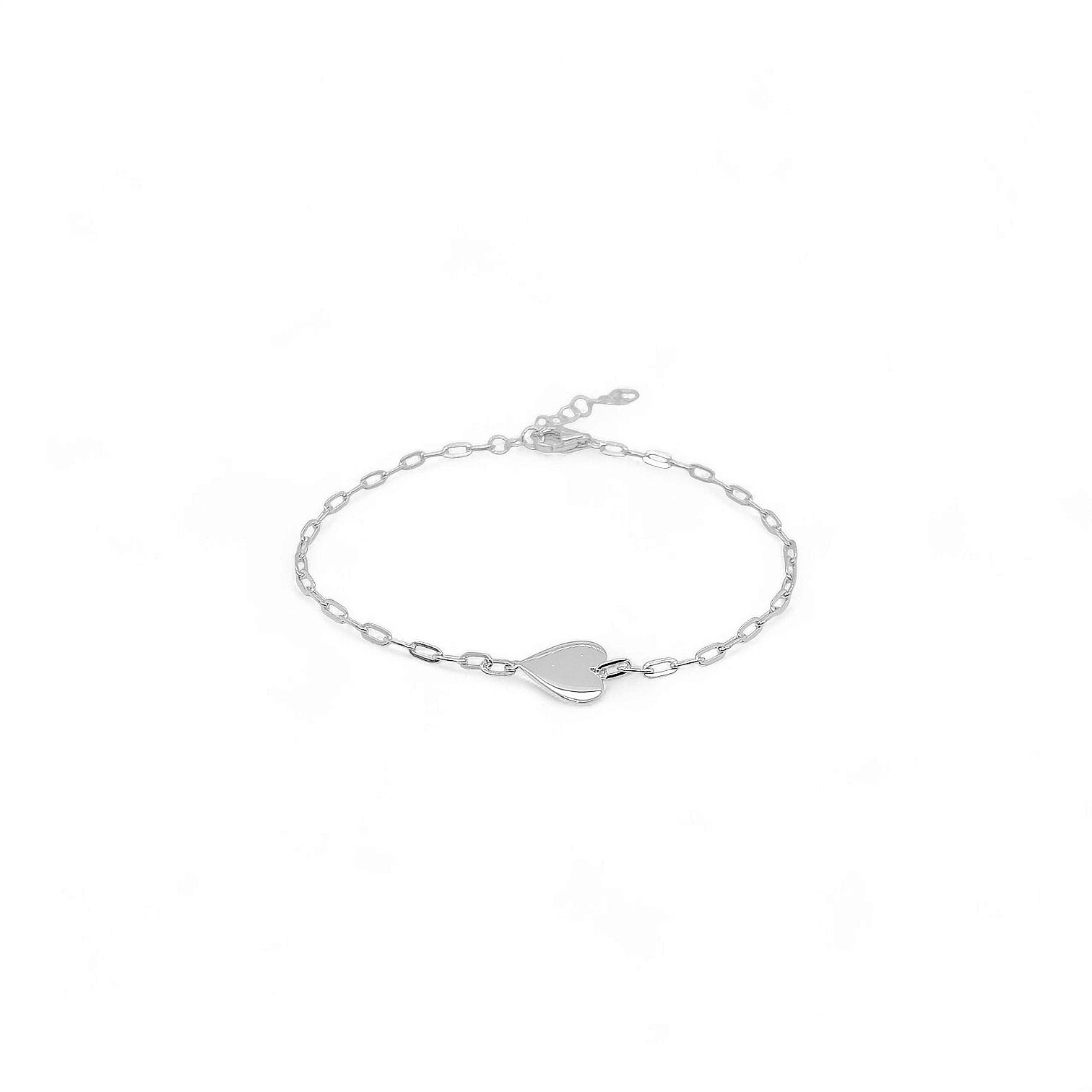 Riviera Chained Heart Bracelet view 3