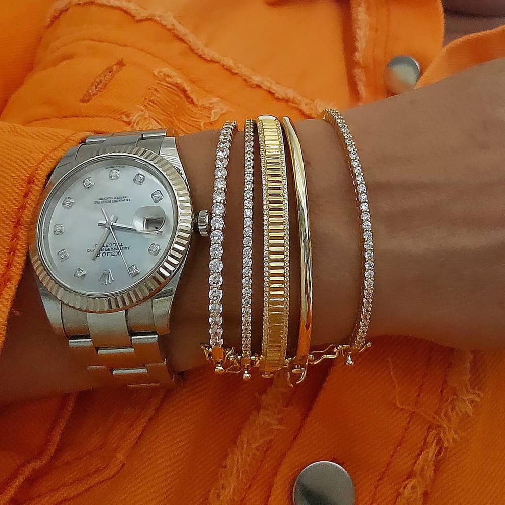 Preziosa Holo Cuff Bangle view 2