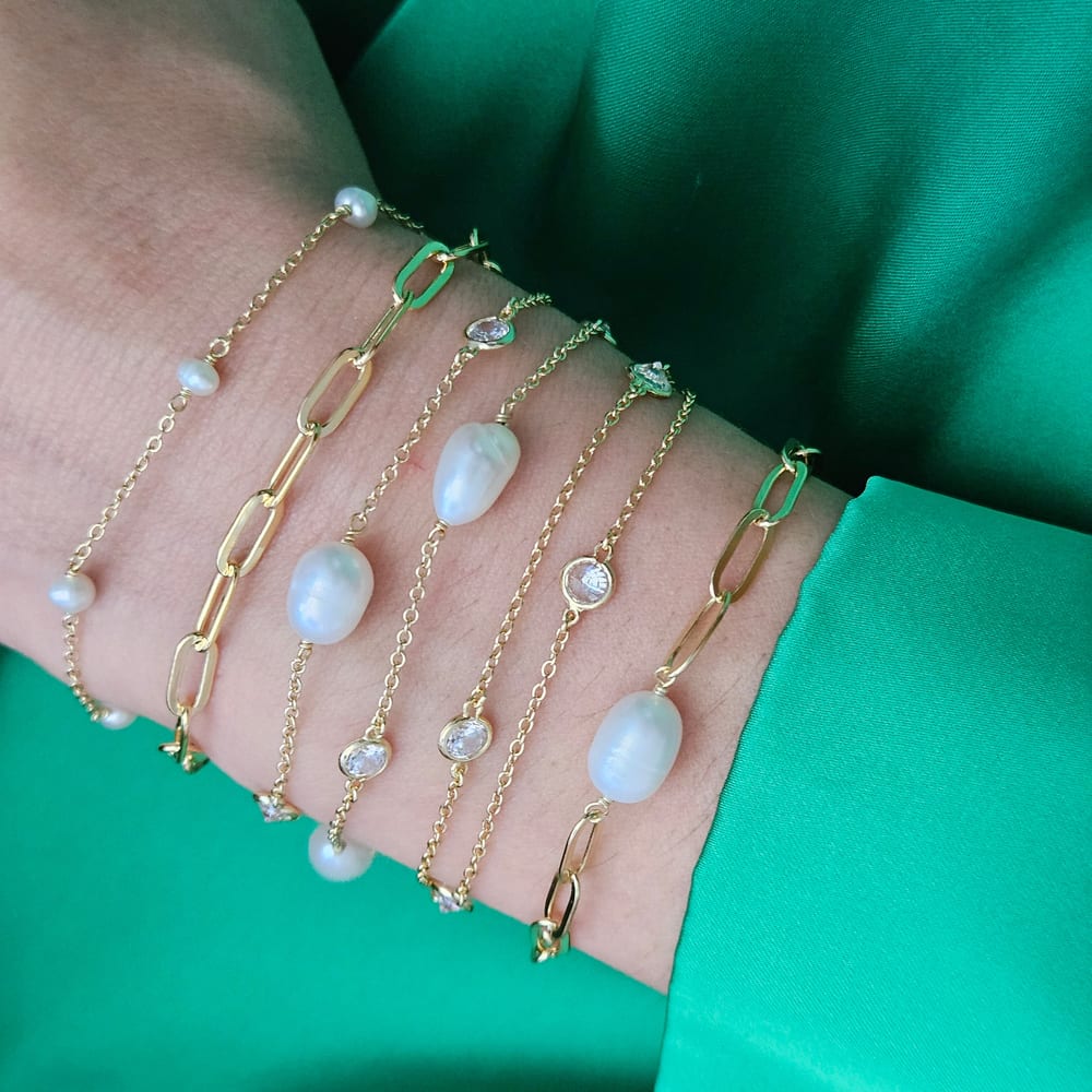 Valentina My Pearl Link Bracelet view 2