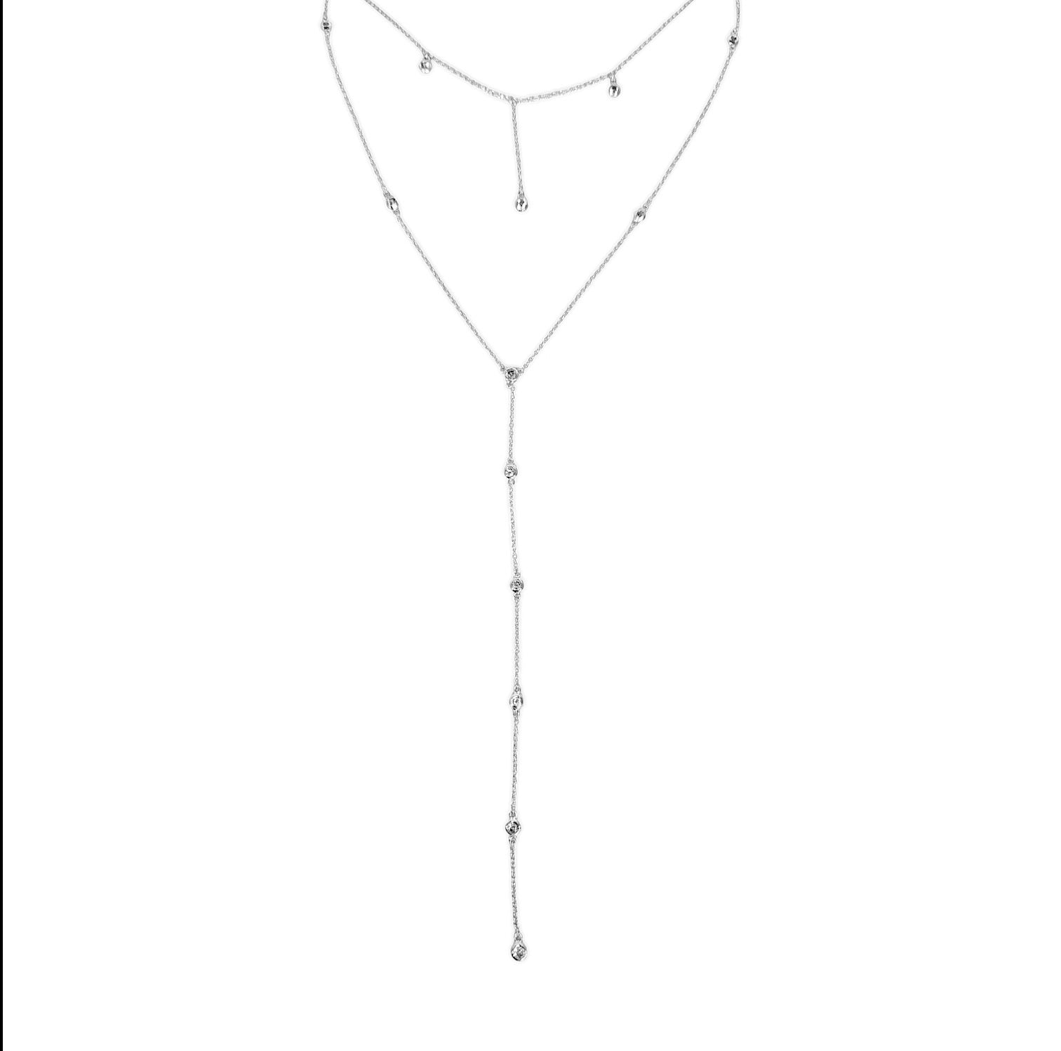 Gemma Doble Drop Lariat view 3