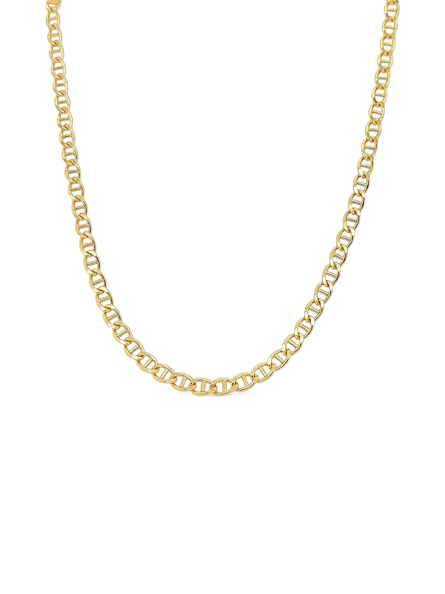 Milano Lodi Chain Pendant Necklace in Gold - 925 Sterling Silver Wholesale Jewelry