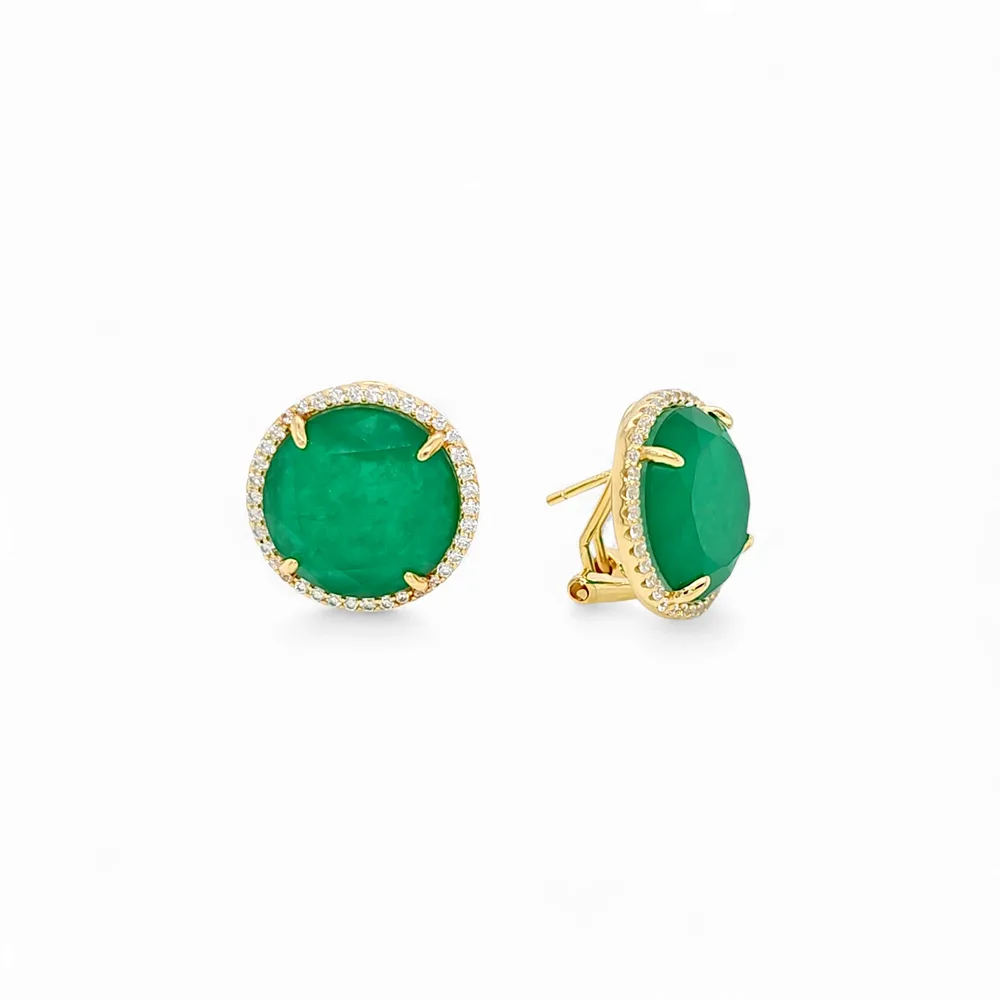 Gioia EA FRANCE Pavé Studs view 5