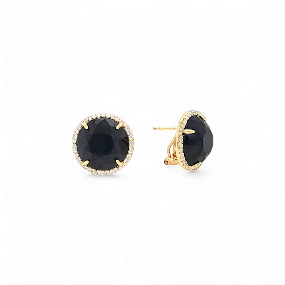 Gioia EA FRANCE Pavé Studs view 6