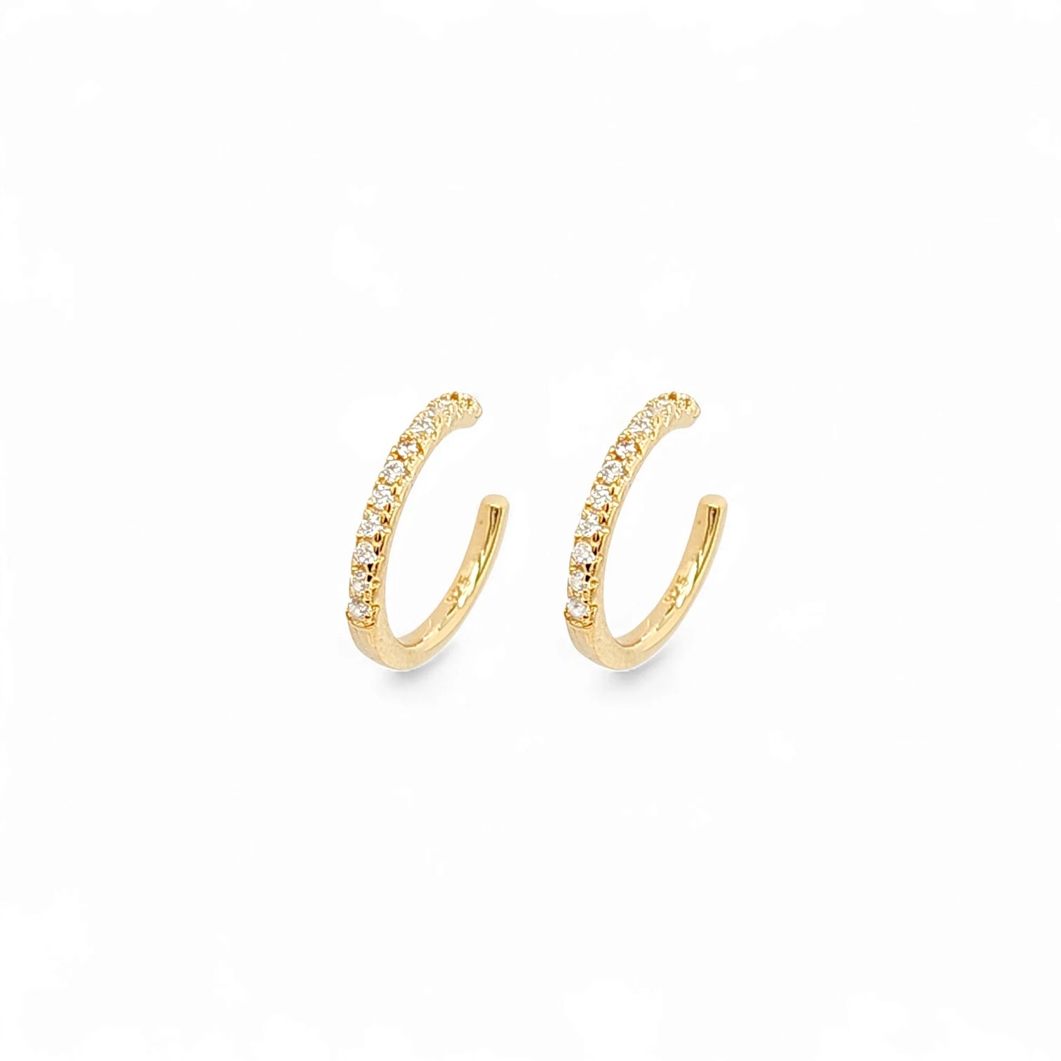 Solare Line Pavé Bracelet in Gold - 925 Sterling Silver Wholesale Jewelry