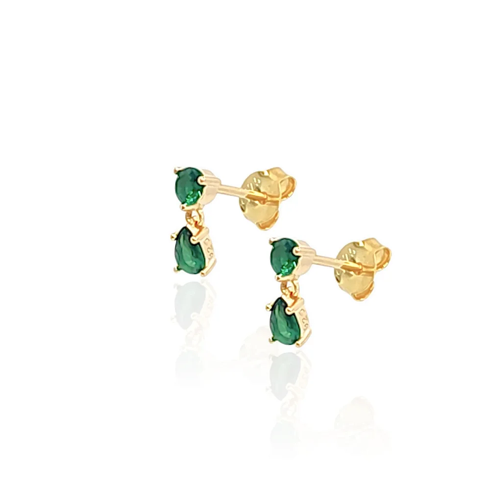 Bella 2Dots Pavé Studs view 5