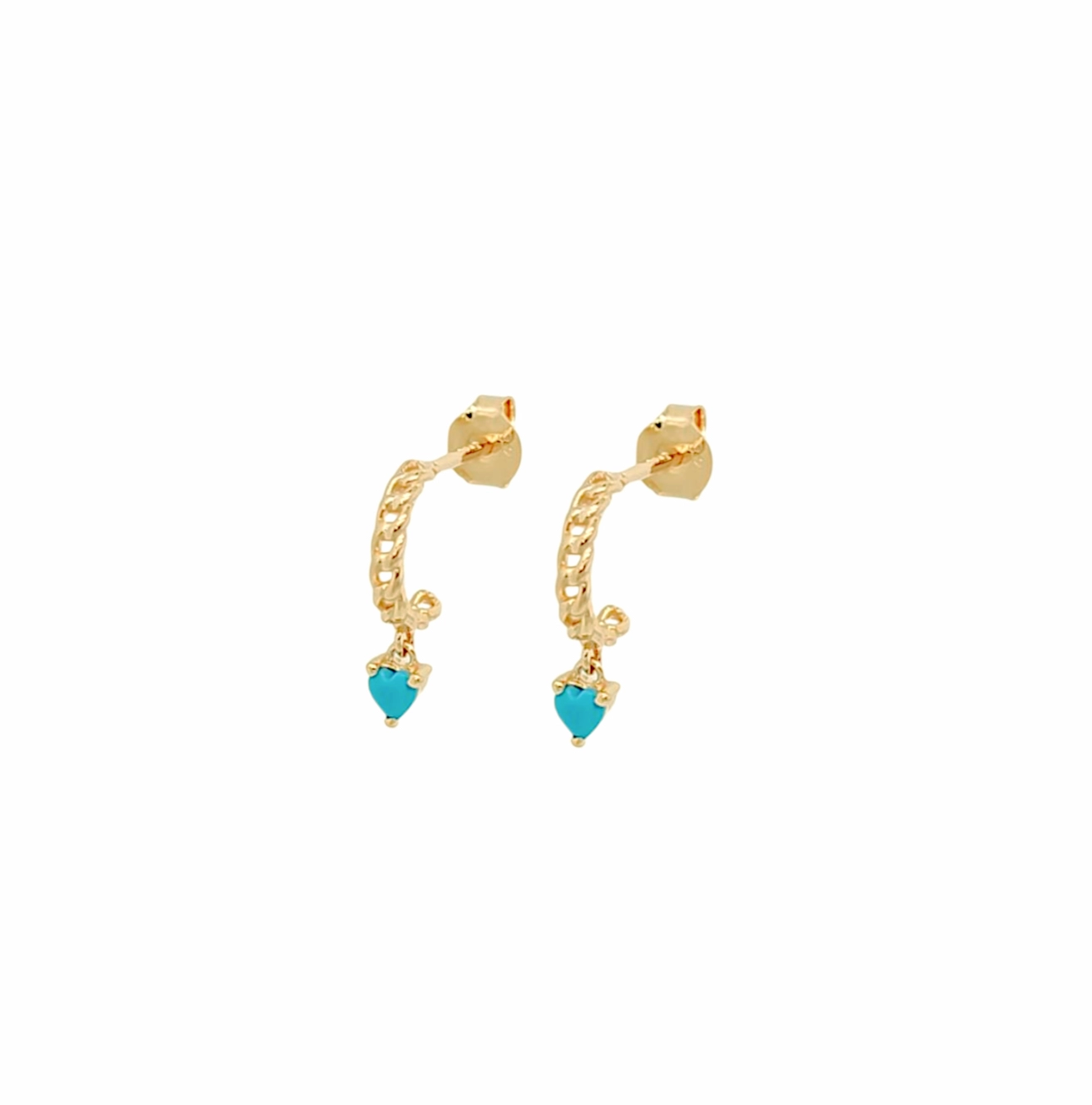 Eterna Lodilite Pavé Studs view 4