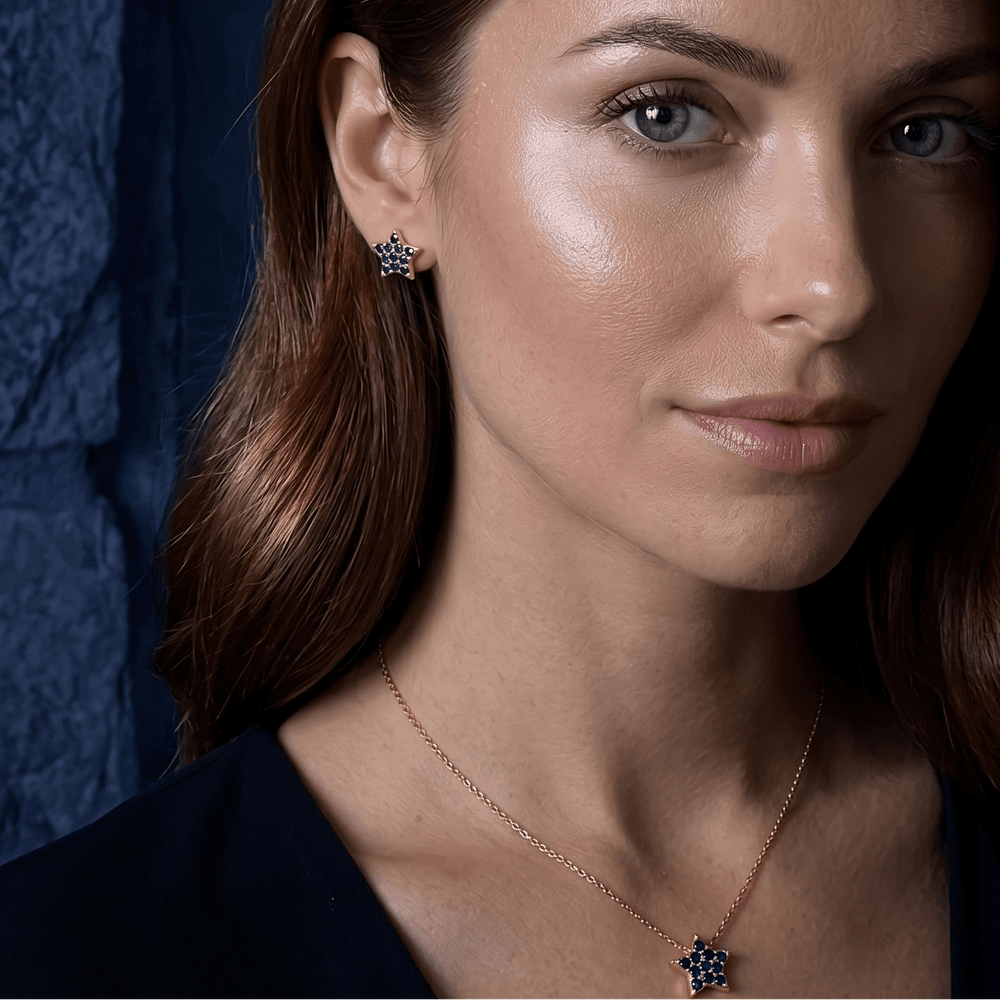 Capri Star Earrings view 4