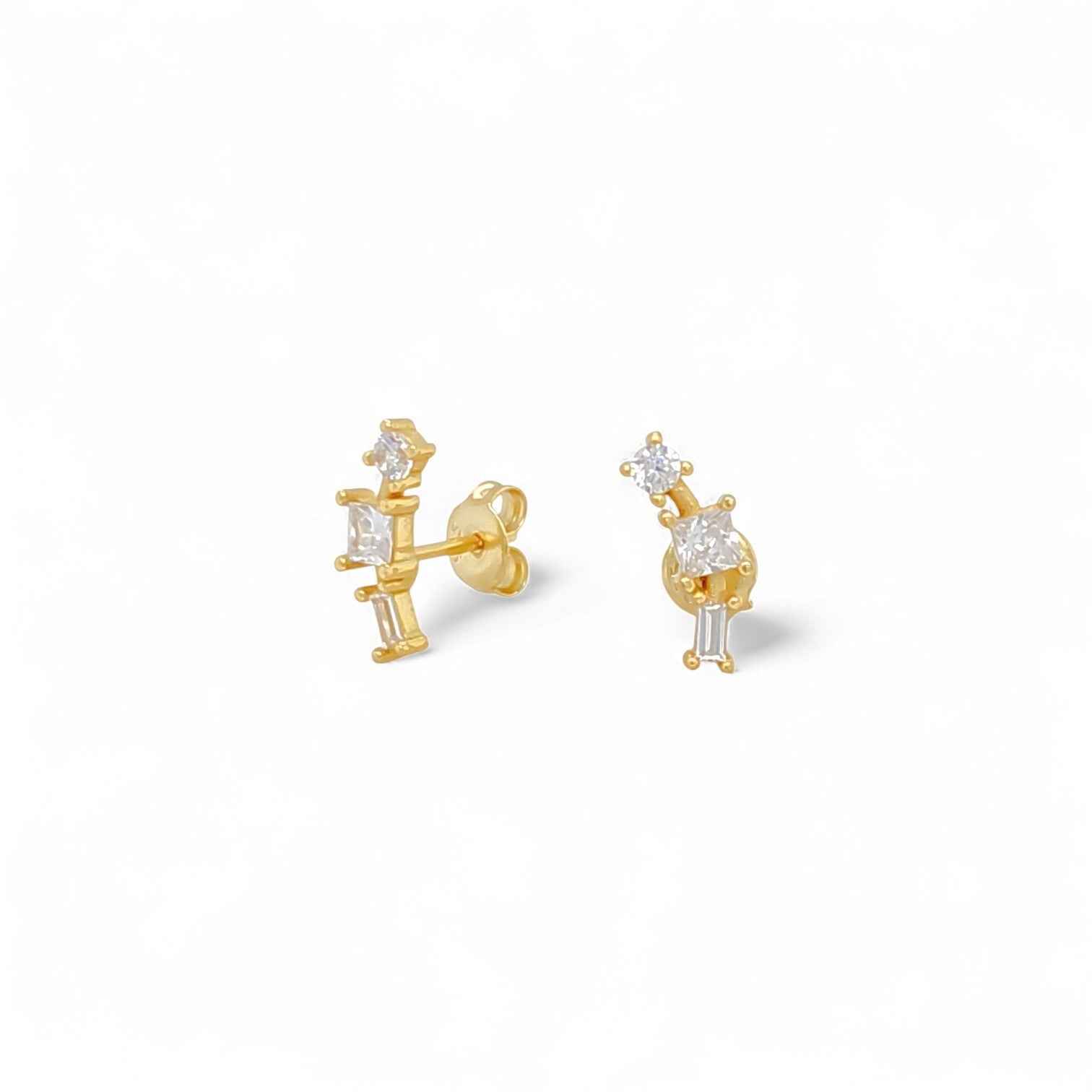 Dolce class Earrings in Gold - 925 Sterling Silver Wholesale Jewelry