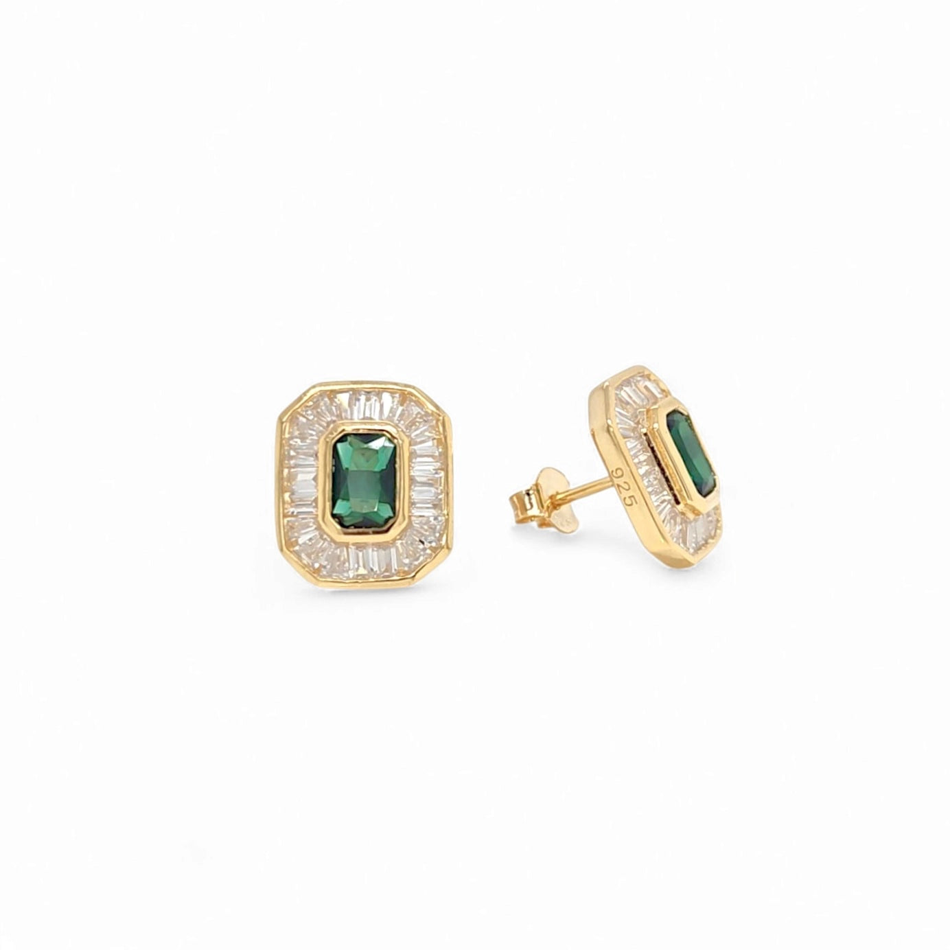 Milano Glamour Pavé Studs view 2