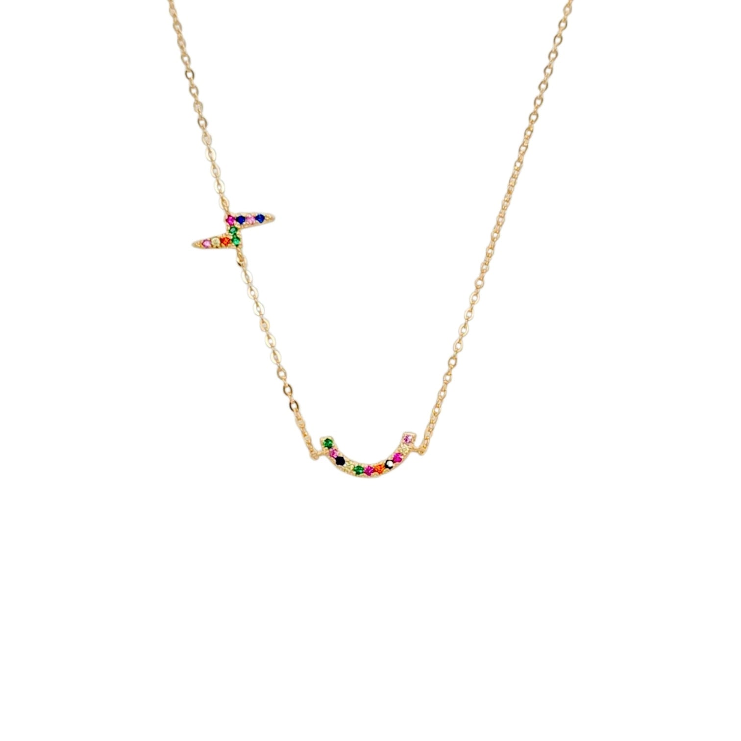 Siena Goodday Necklace in Gold - 925 Sterling Silver Wholesale Jewelry