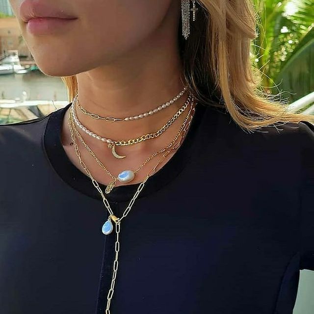 Aria Figaropearl Drop Lariat view 2