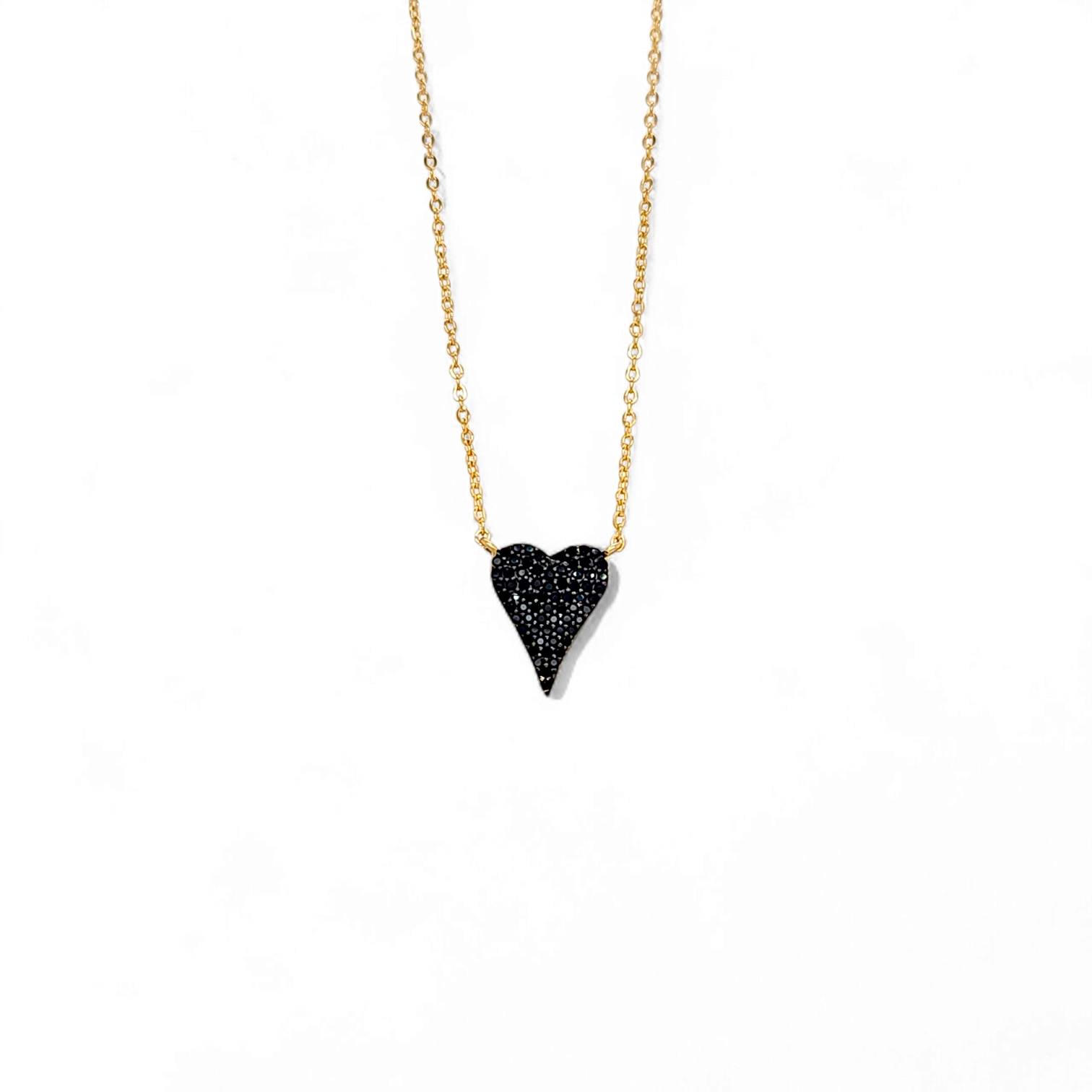 Lumina Heart Pavé Necklace view 3