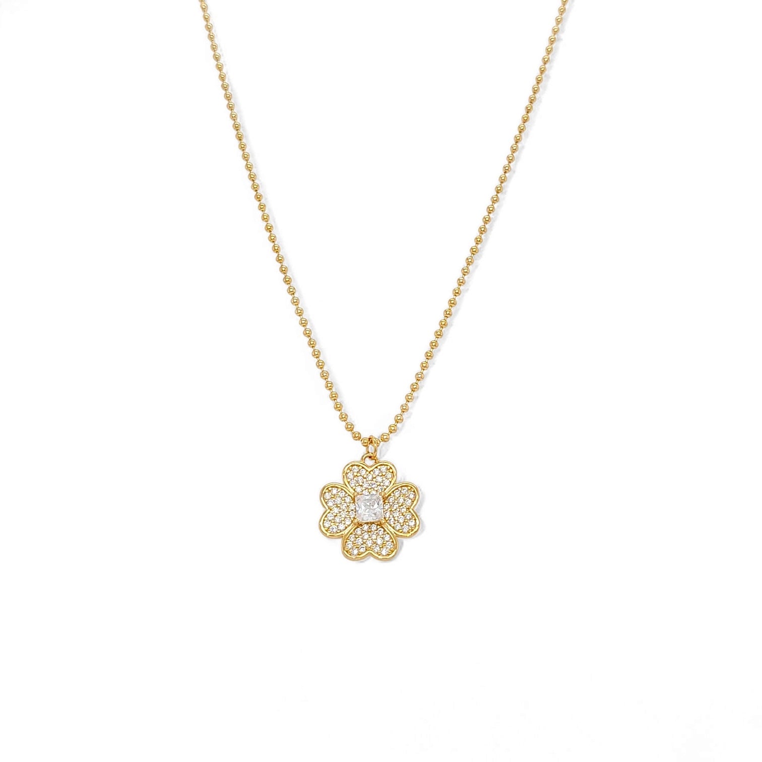 Verona Milan Pendant Necklace in Gold - 925 Sterling Silver Wholesale Jewelry