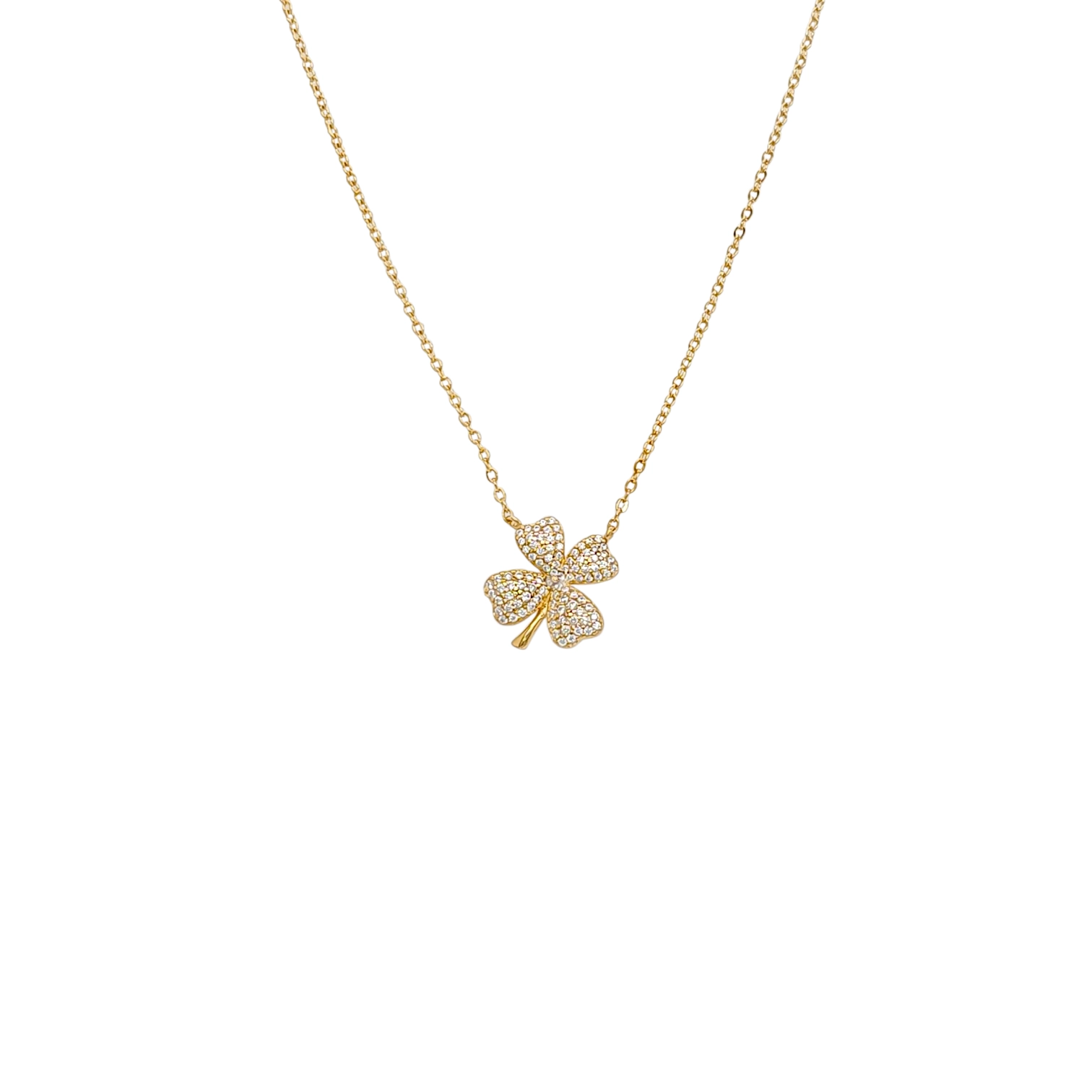Gemma Lucky Necklace in Gold - 925 Sterling Silver Wholesale Jewelry