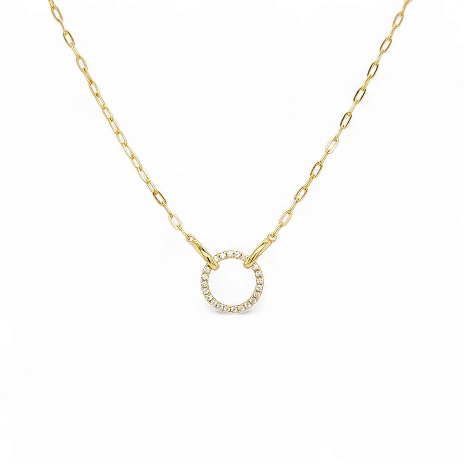 Chiara Japan Necklace in Gold - 925 Sterling Silver Wholesale Jewelry