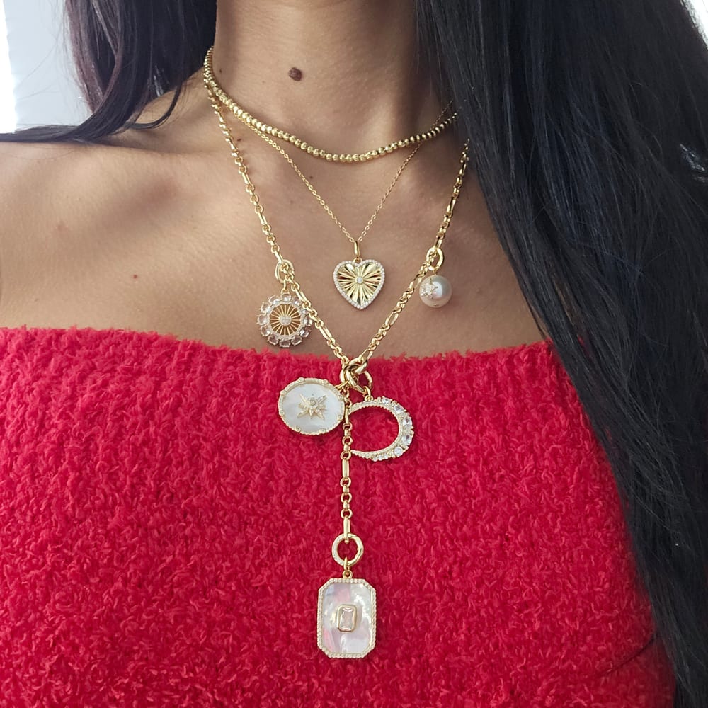 Aura Heartflare Pendant Necklace view 4