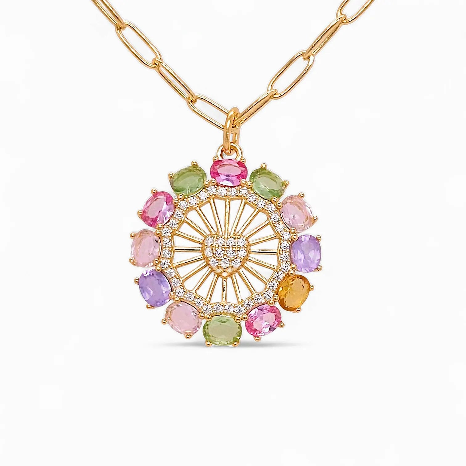 Amalfi Hayley Necklace in Gold - 925 Sterling Silver Wholesale Jewelry
