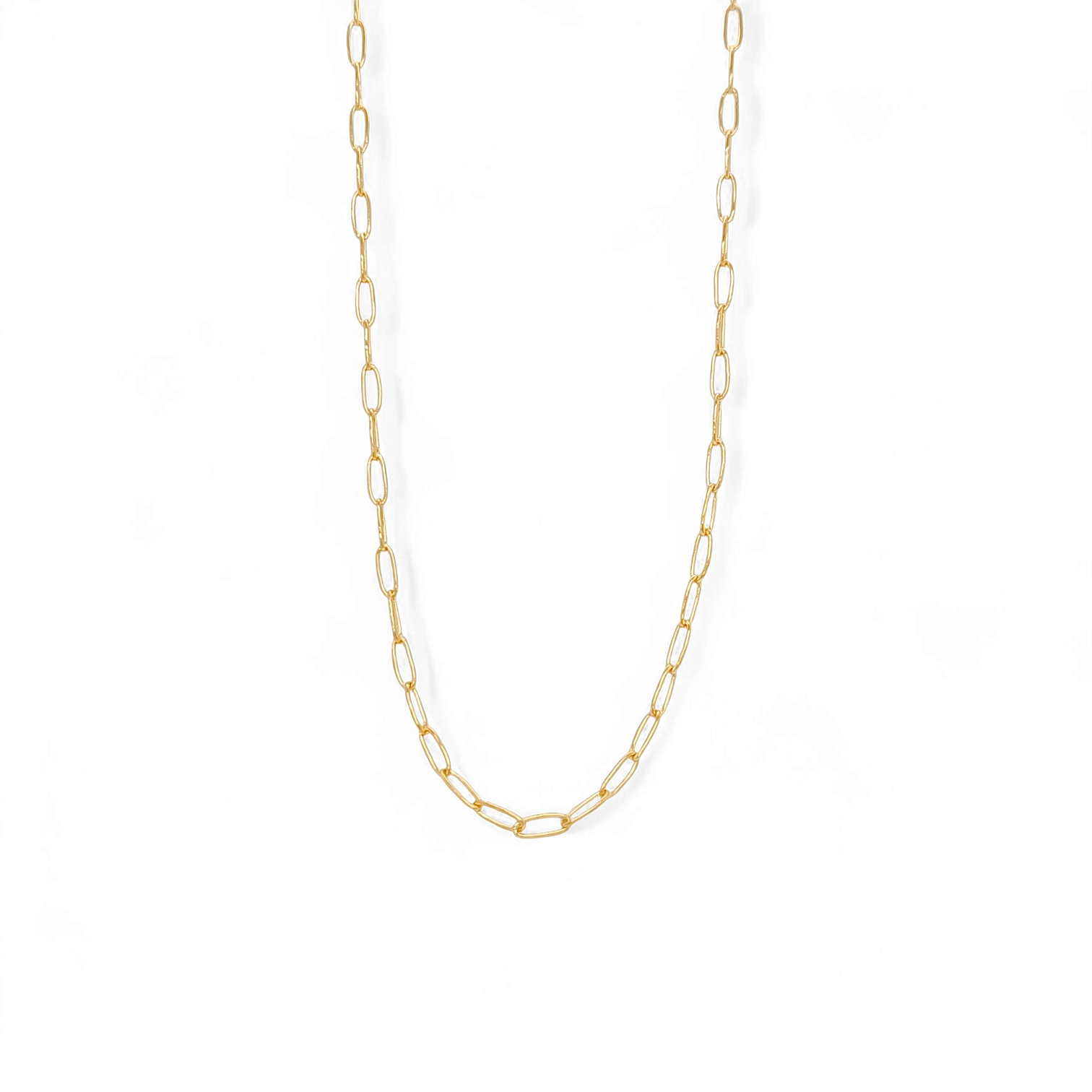 Tesoro Linksingle Necklace in Gold - 925 Sterling Silver Wholesale Jewelry