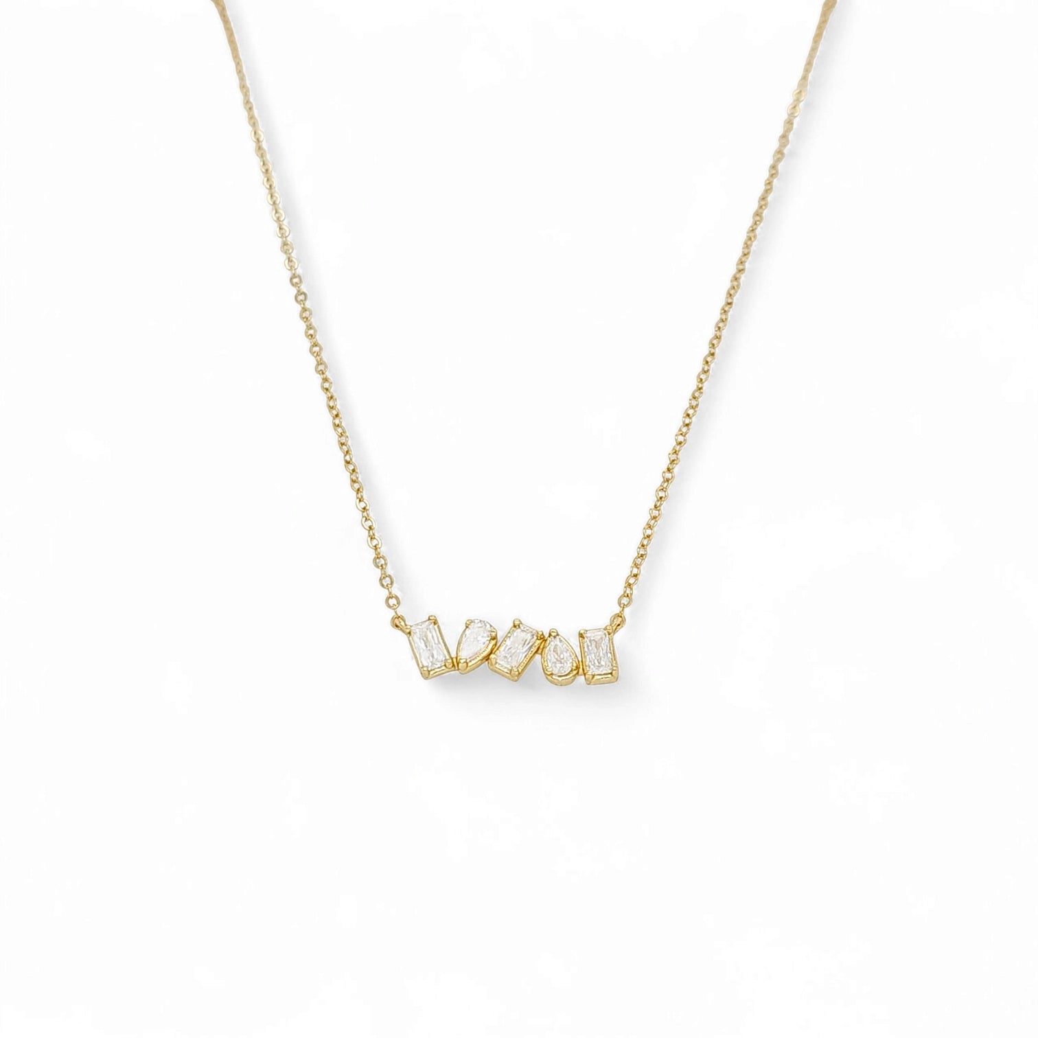 Incanto Multi Shape Bar Necklace view 2