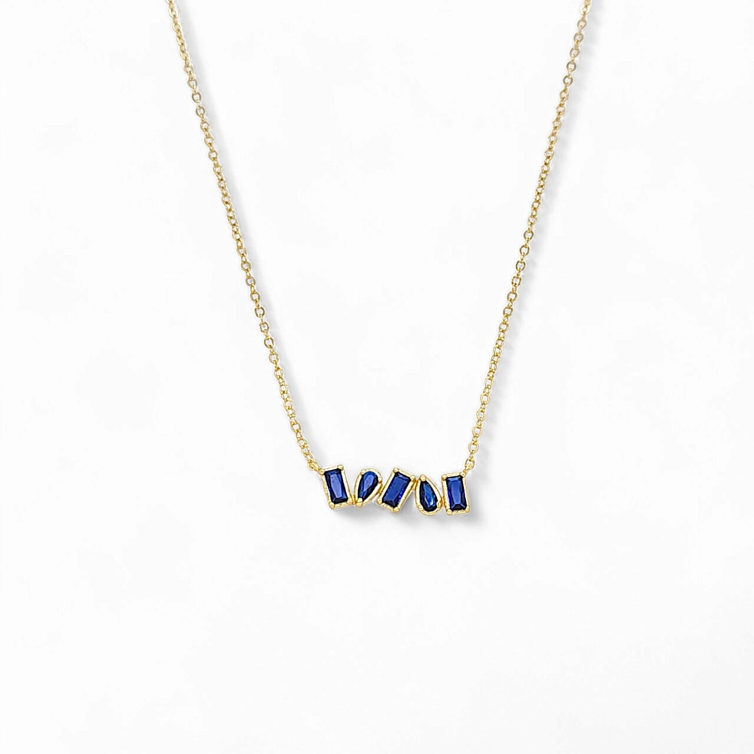 Incanto Multi Shape Bar Necklace view 4