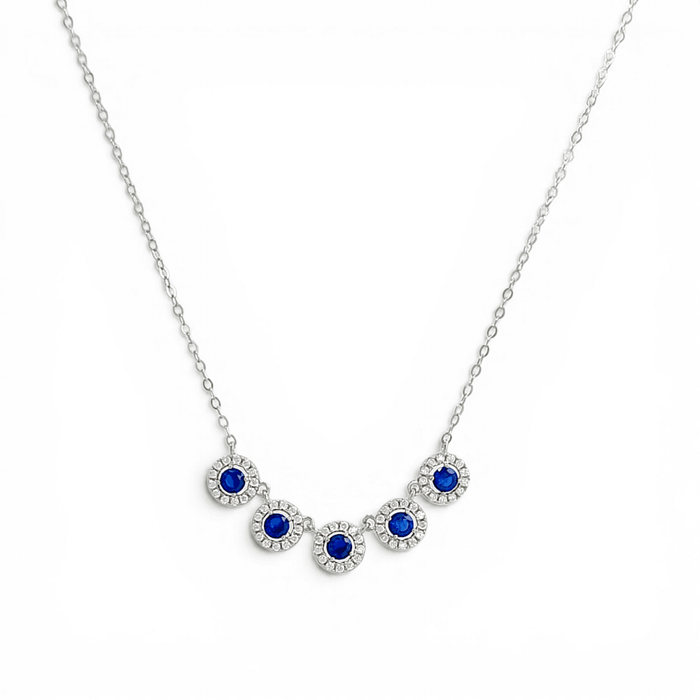 Aura Five Halo Princess Necklace view 2