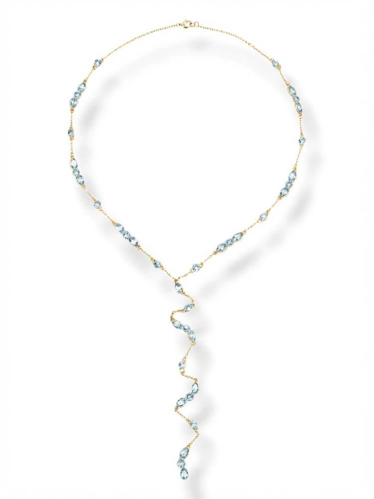 Stella Cascata Drop Lariat view 3