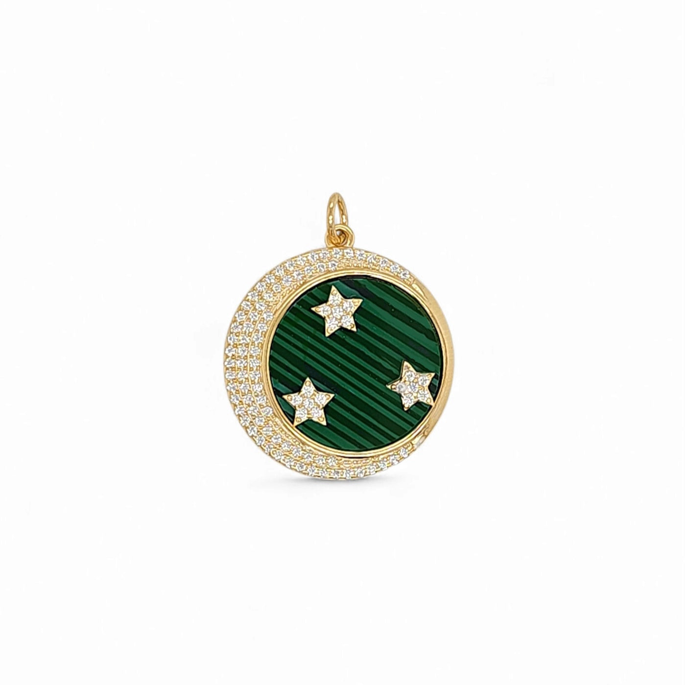Firenze Sky Medal Pendant Necklace view 4