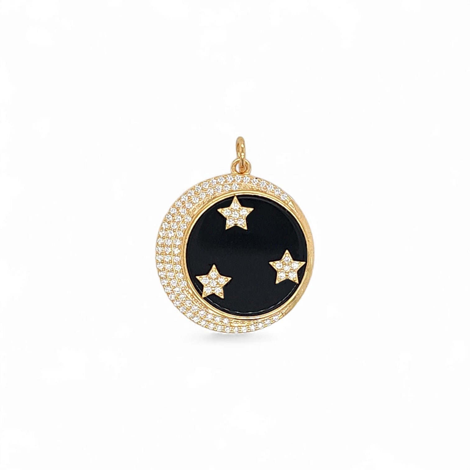 Firenze Sky Medal Pendant Necklace view 5