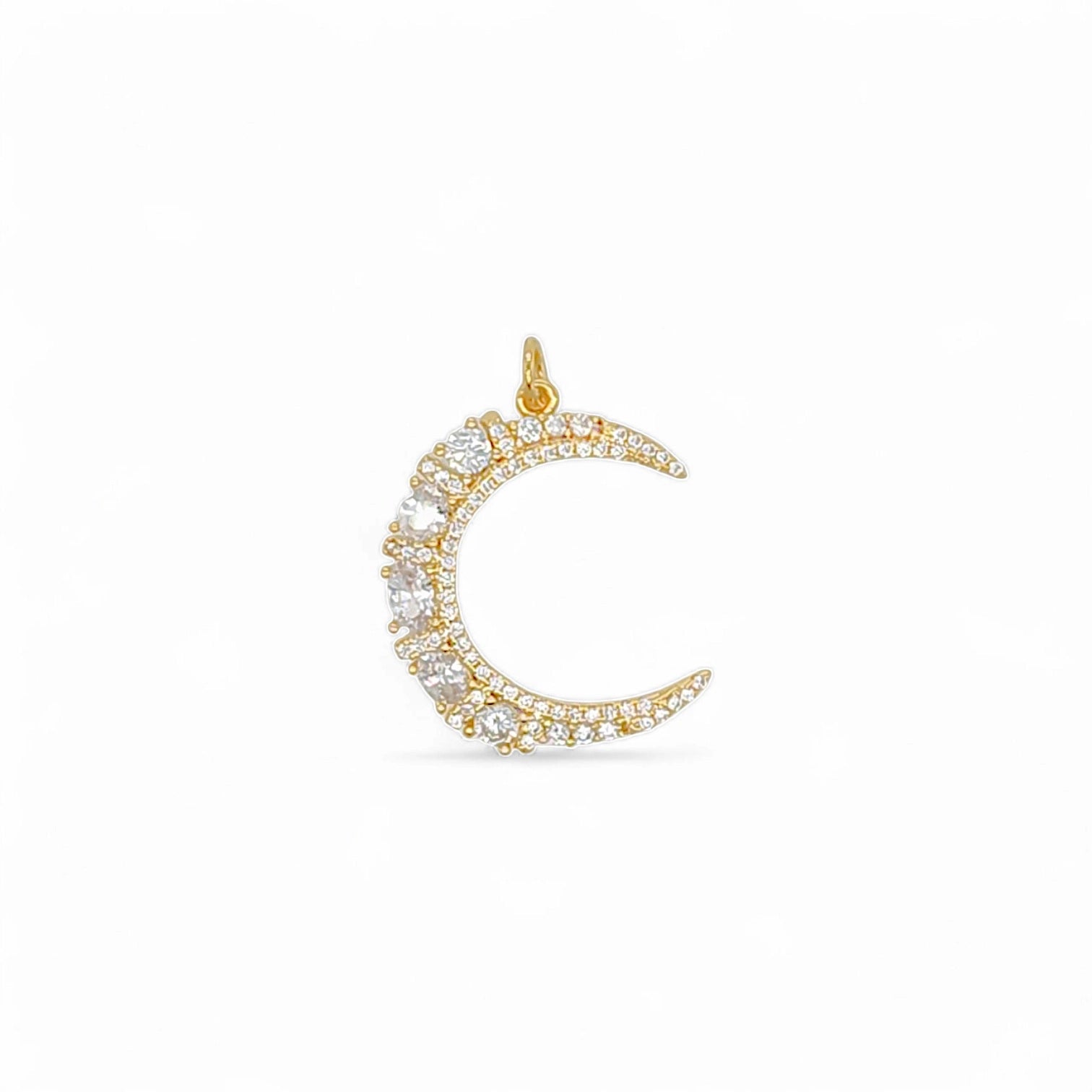 Venezia Moon Pendant Necklace view 2