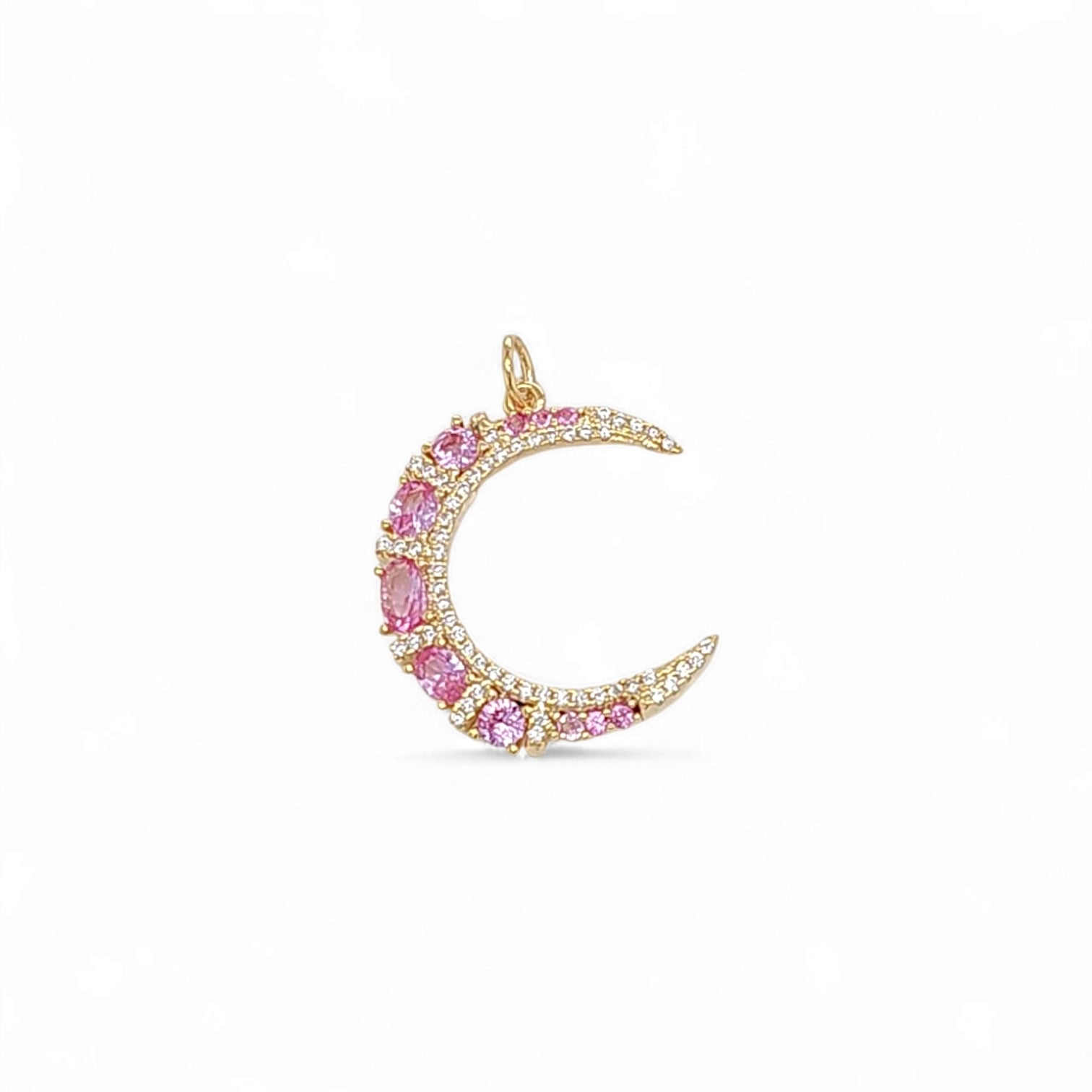 Venezia Moon Pendant Necklace view 3