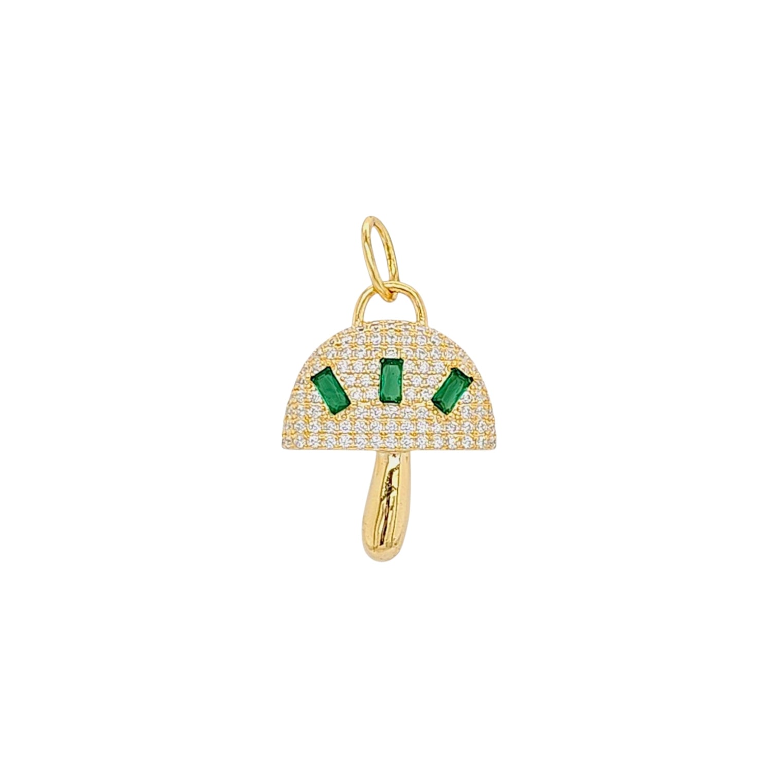 Amalfi Mushroom Pendant Necklace view 2