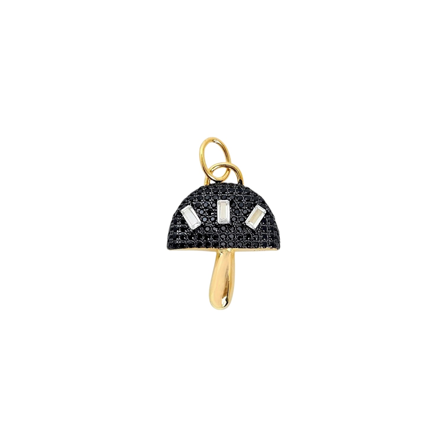 Amalfi Mushroom Pendant Necklace view 3