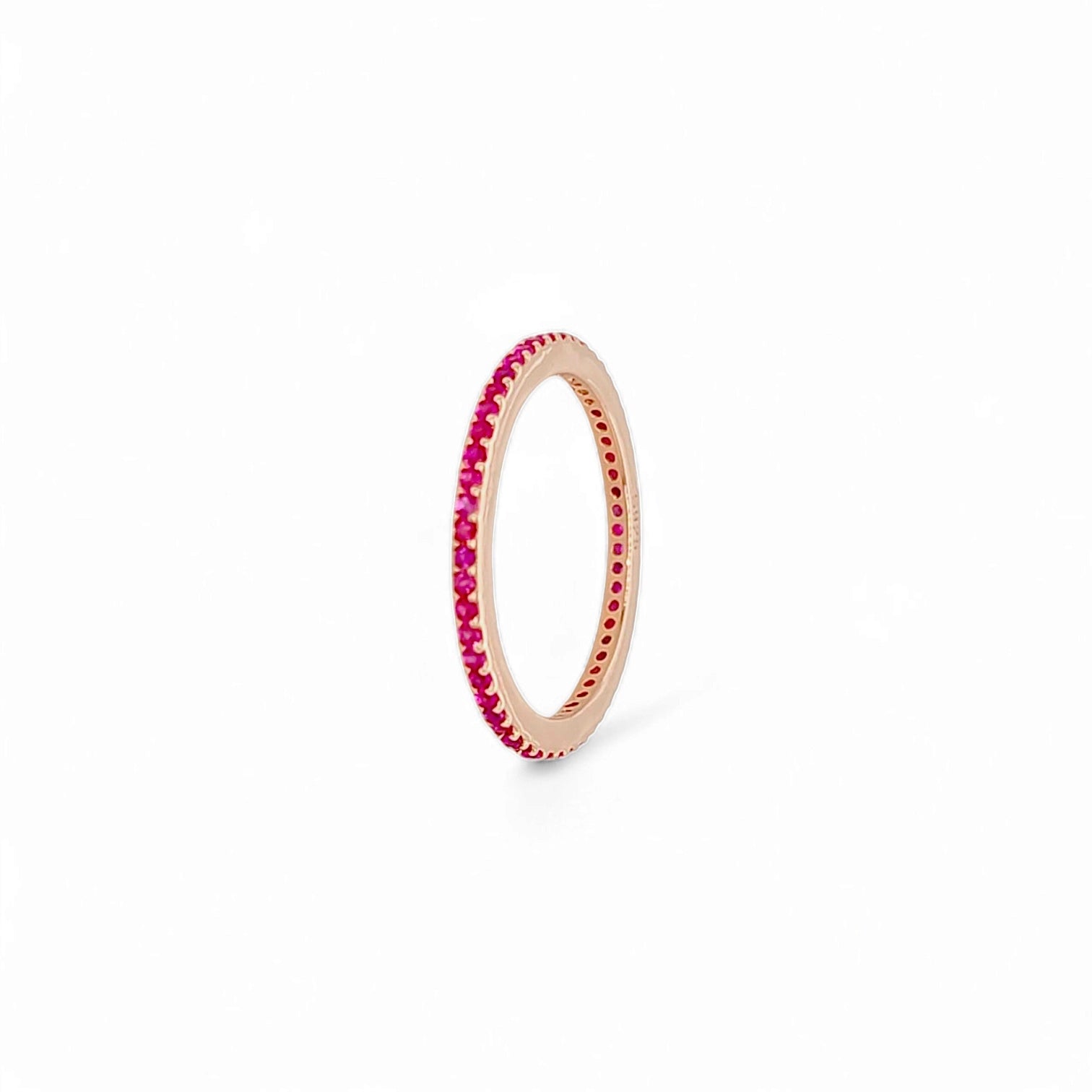 Lucia Pavé Eternity Band view 3