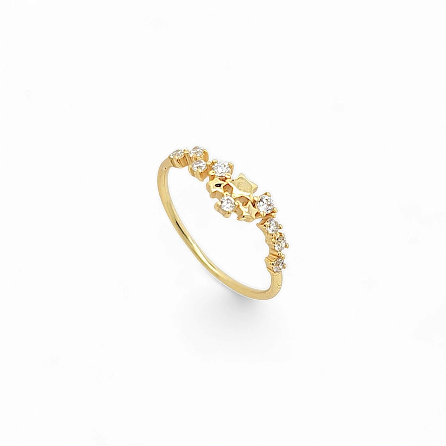 Bellissima Multi Pavé Eternity Band in Gold - 925 Sterling Silver Wholesale Jewelry