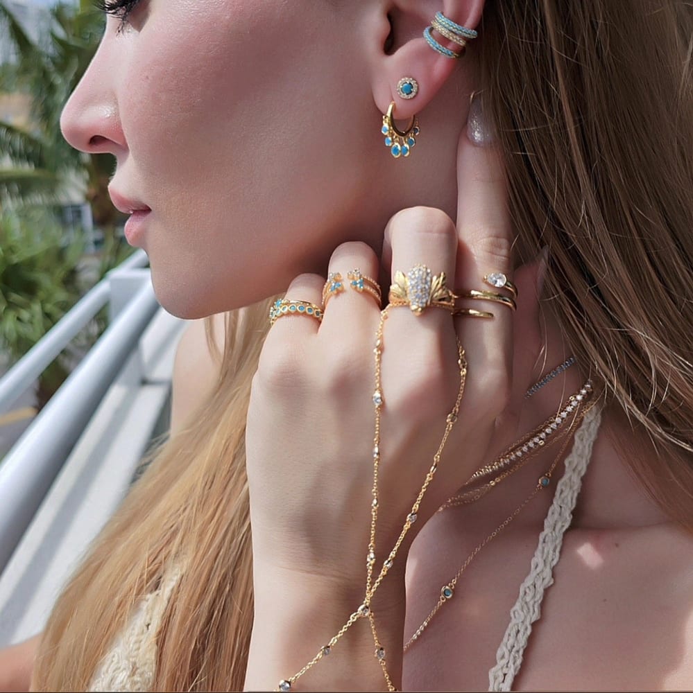 Capri Anika Cocktail Ring view 3