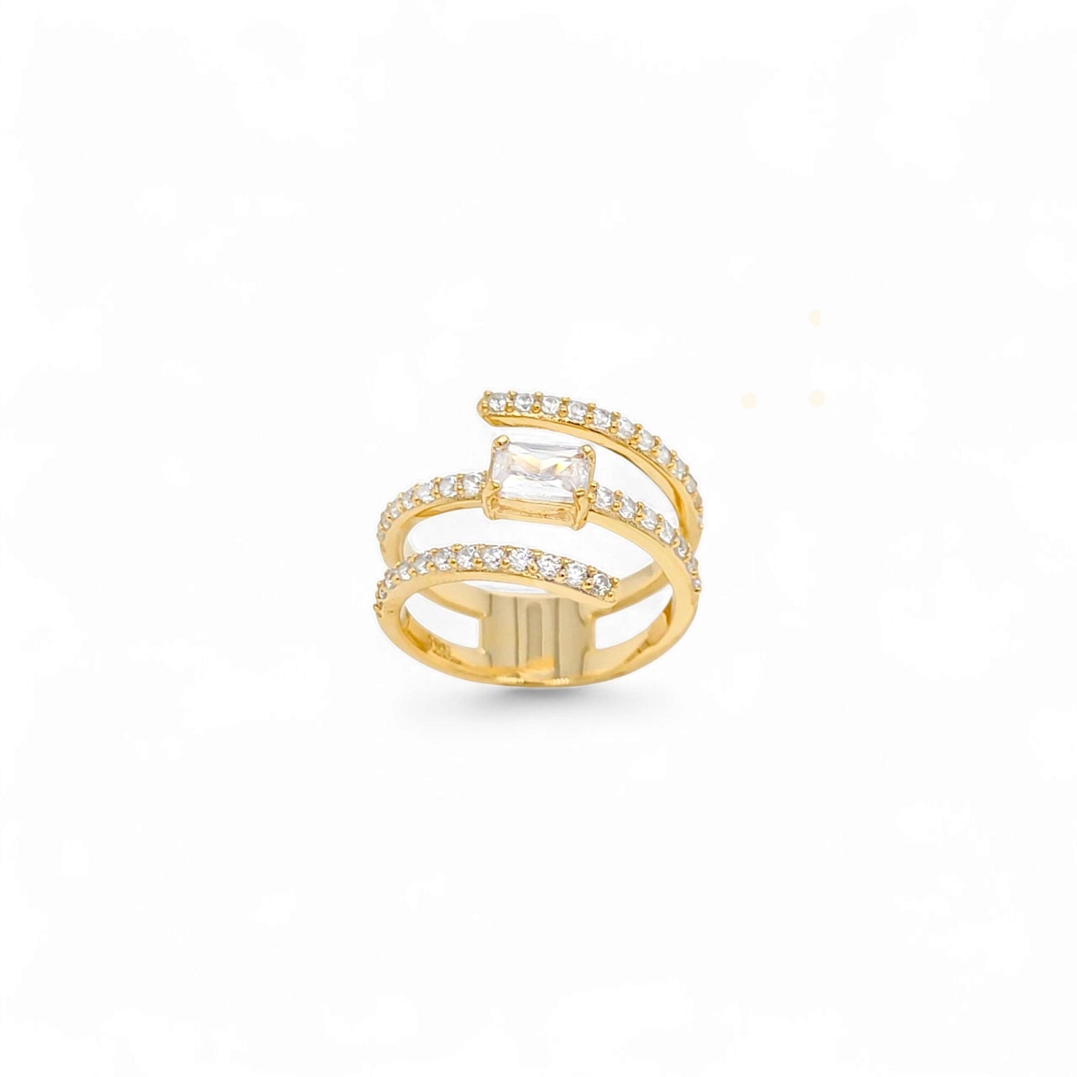 Serena Mont Eternity Band view 2