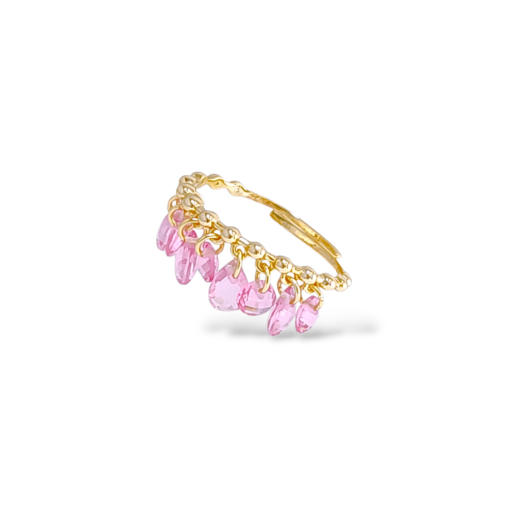 Incanto Briolette zirconia Cocktail Ring view 2
