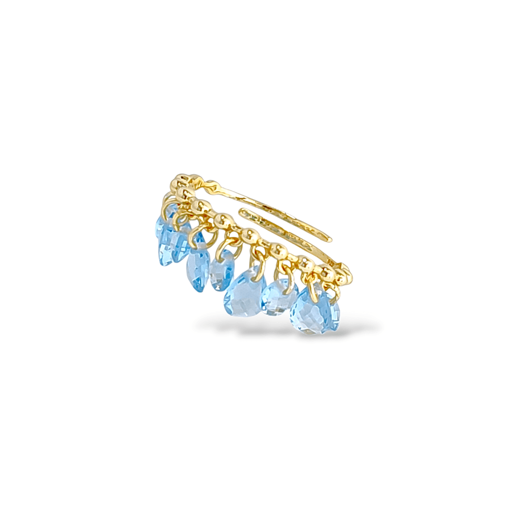 Incanto Briolette zirconia Cocktail Ring view 6