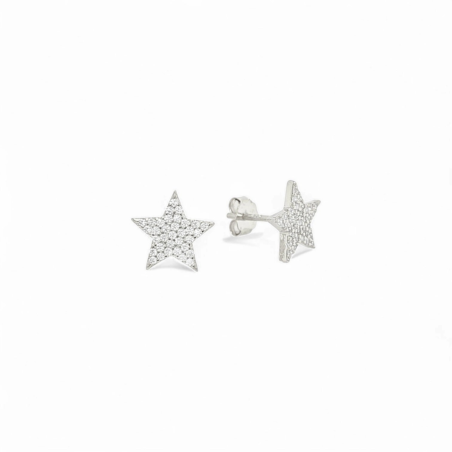 Gemma EA Star Pavé Studs view 2