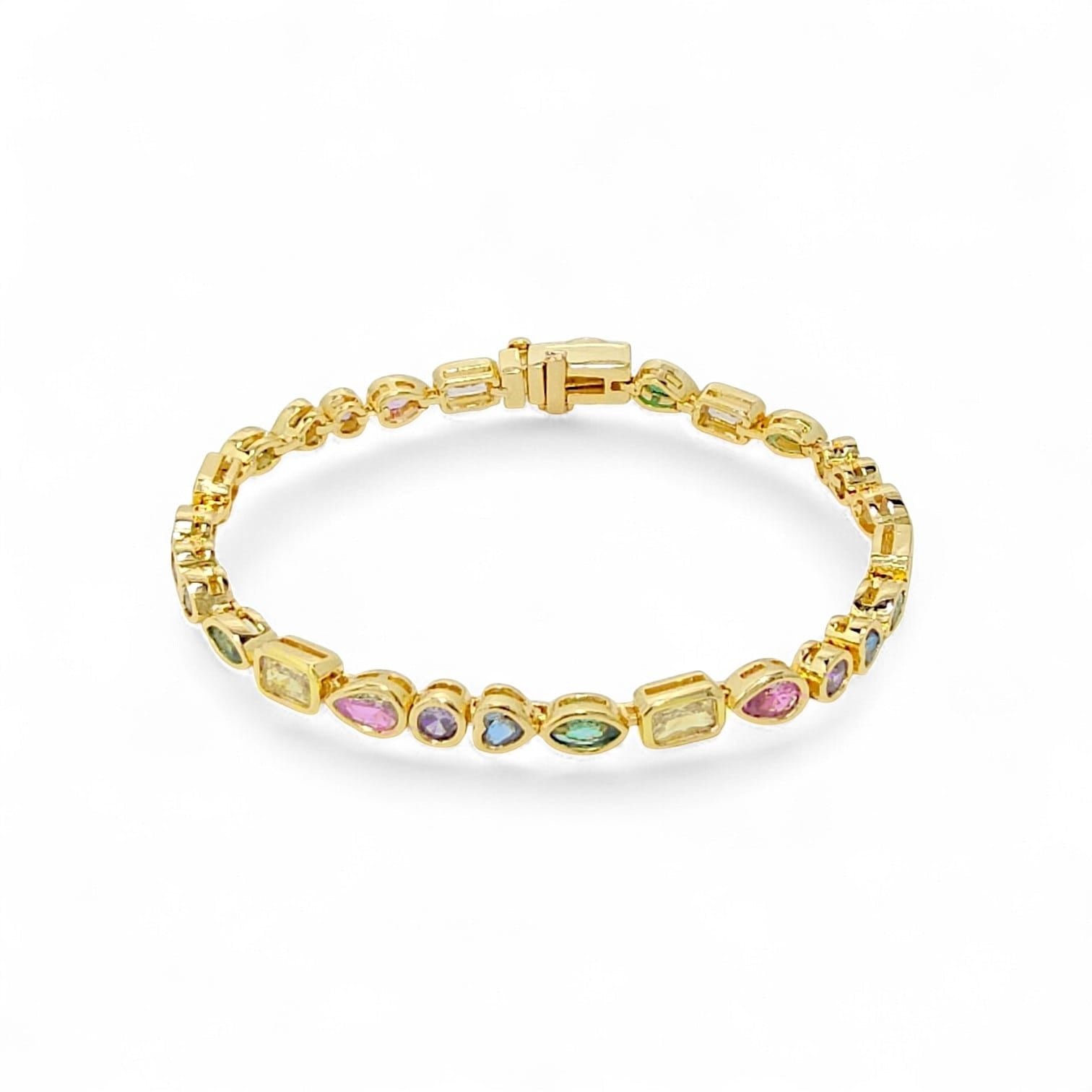 Valentina Multi shape bezel Bracelet view 2