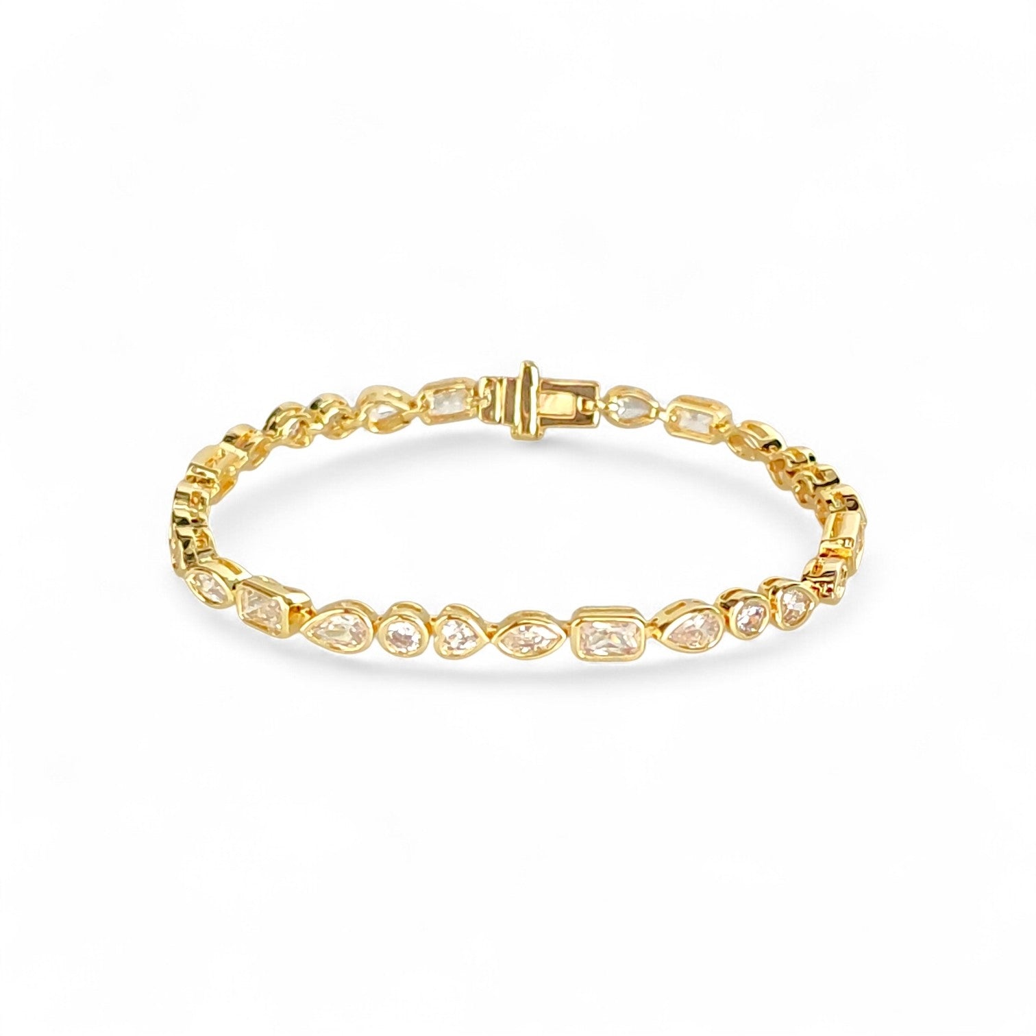 Valentina Multi shape bezel Bracelet view 4