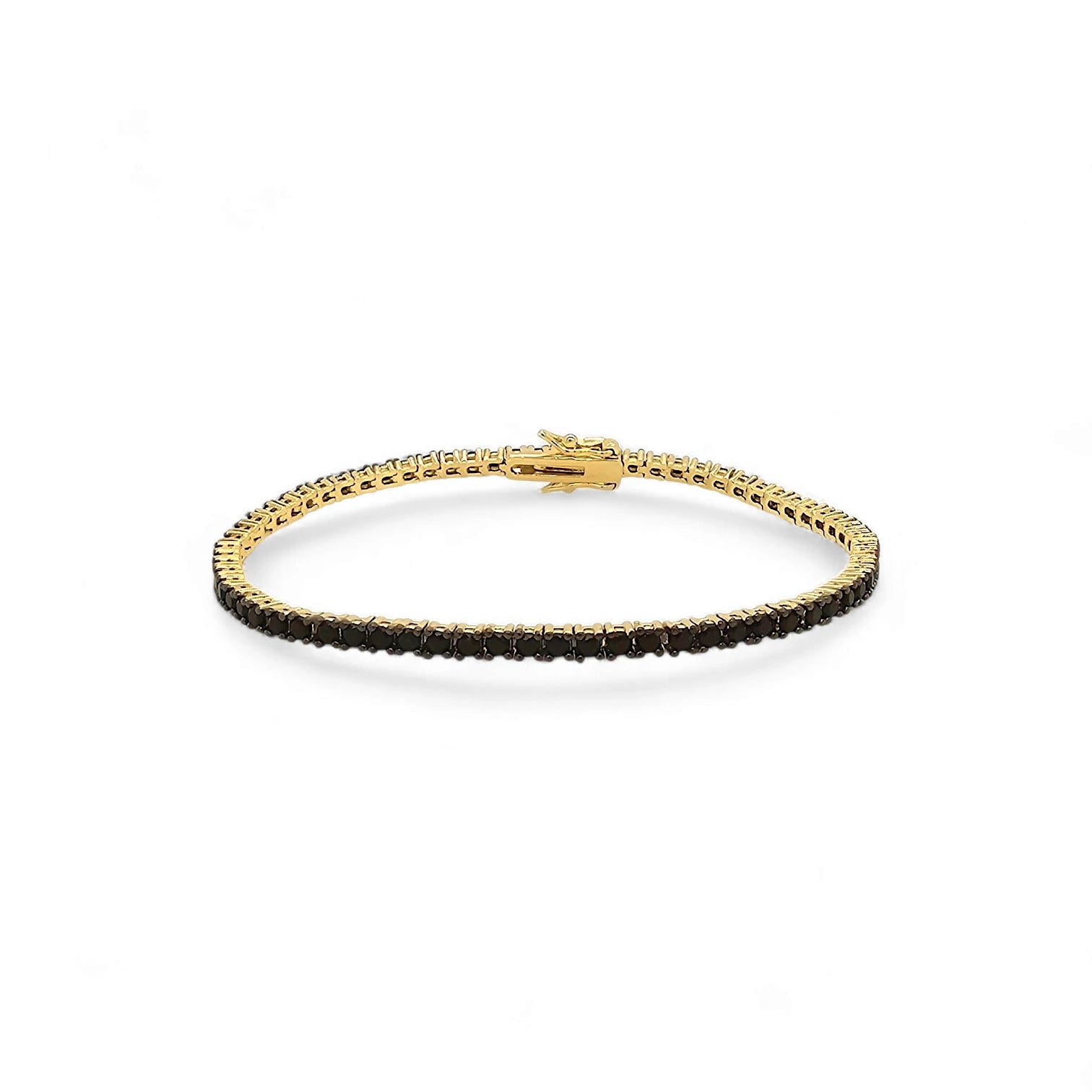 Bella Mini Square Tennis Tennis Bracelet view 2