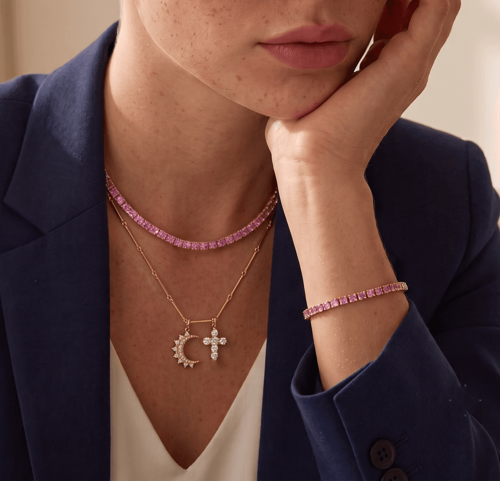 Lumina Rainbow Tennis Tennis Bracelet view 2
