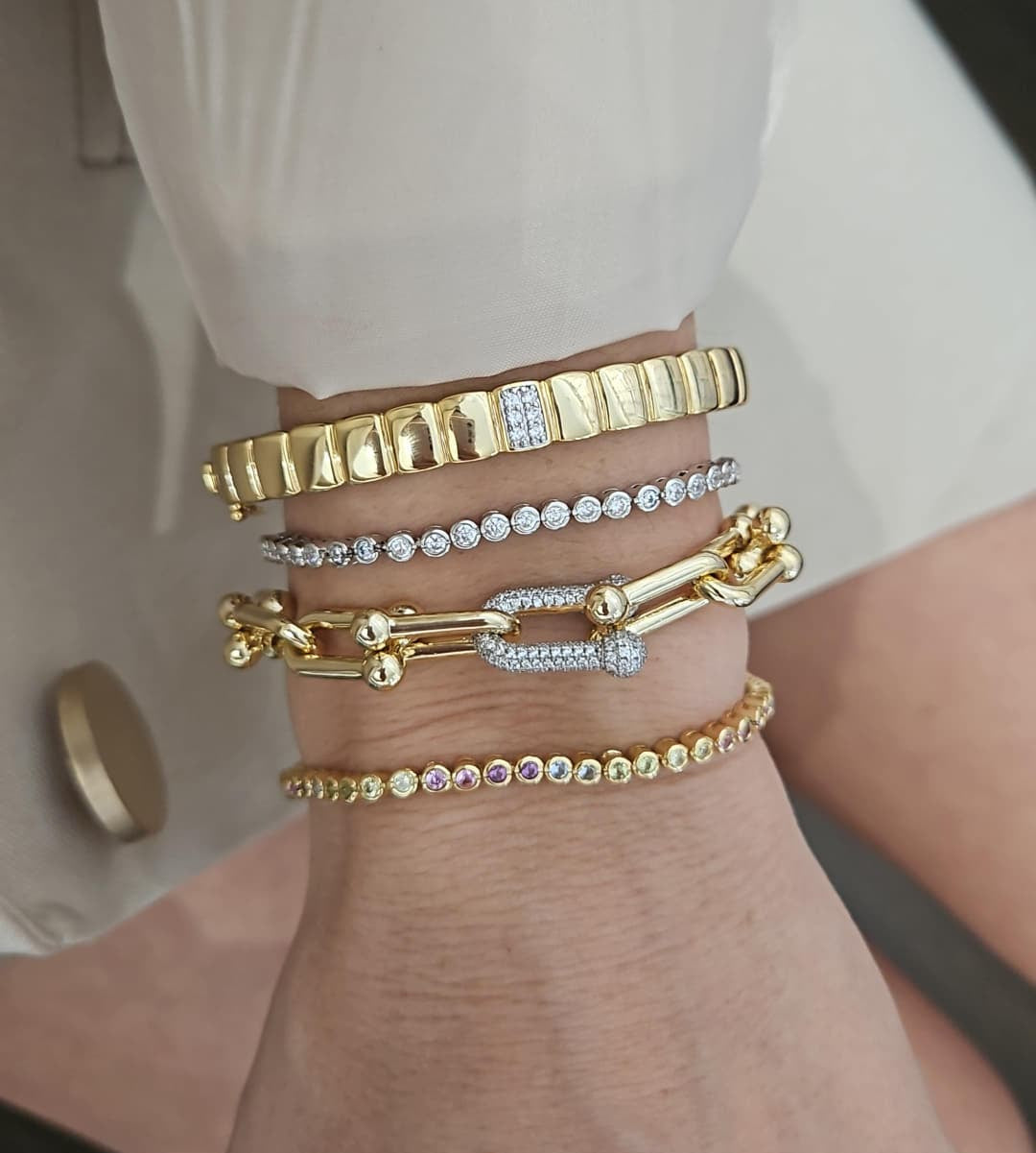 Bella U link Bracelet view 2