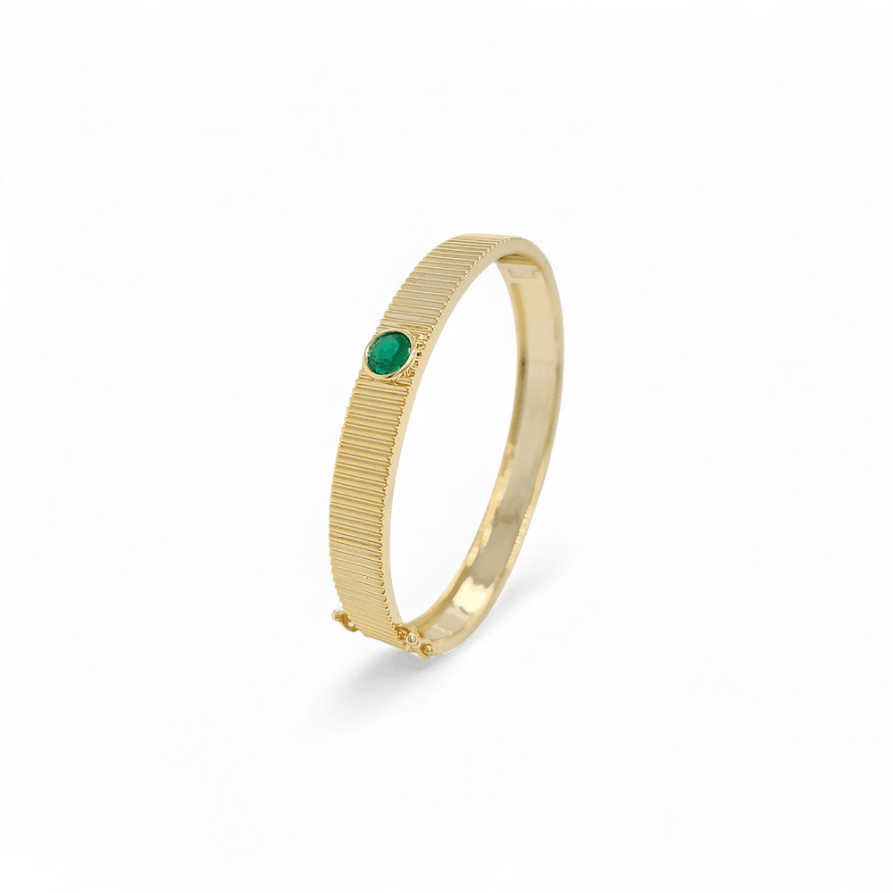 Capri luxury Cuff Bangle view 5