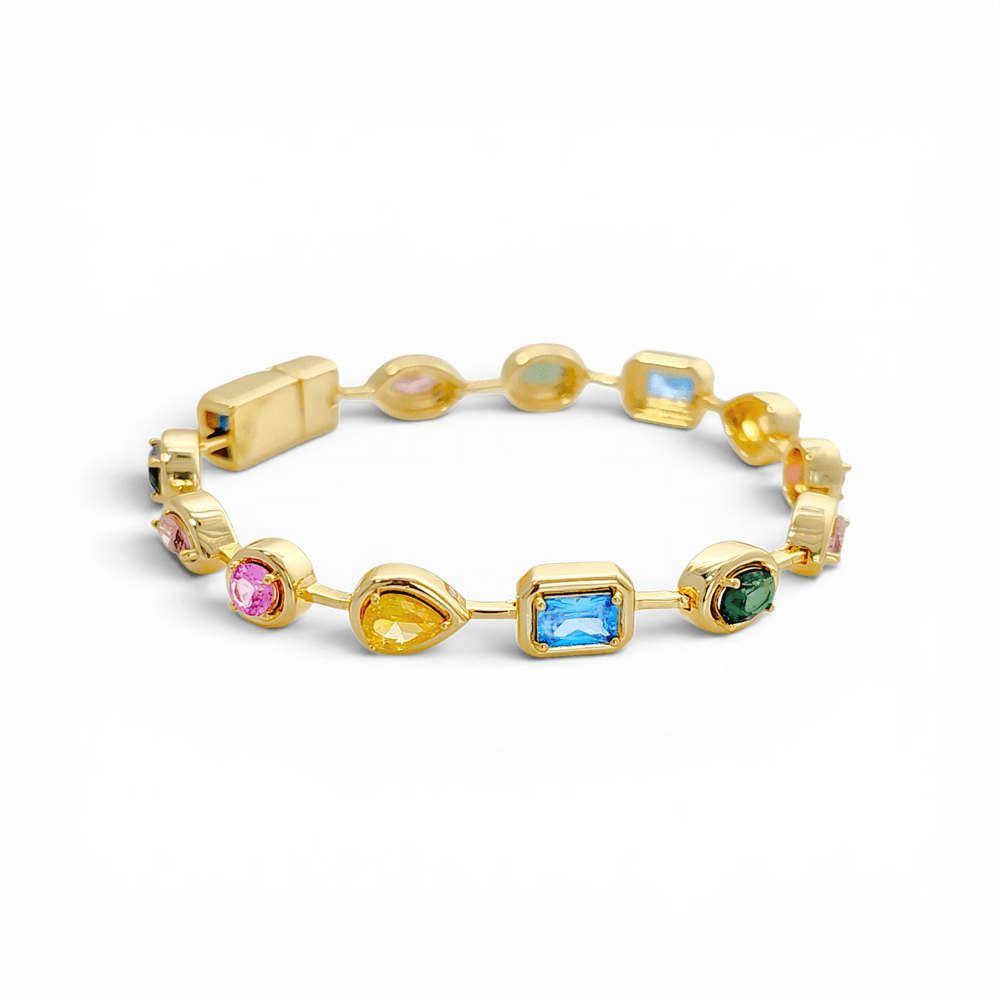 Solare Multi shape Stones Bracelet view 2