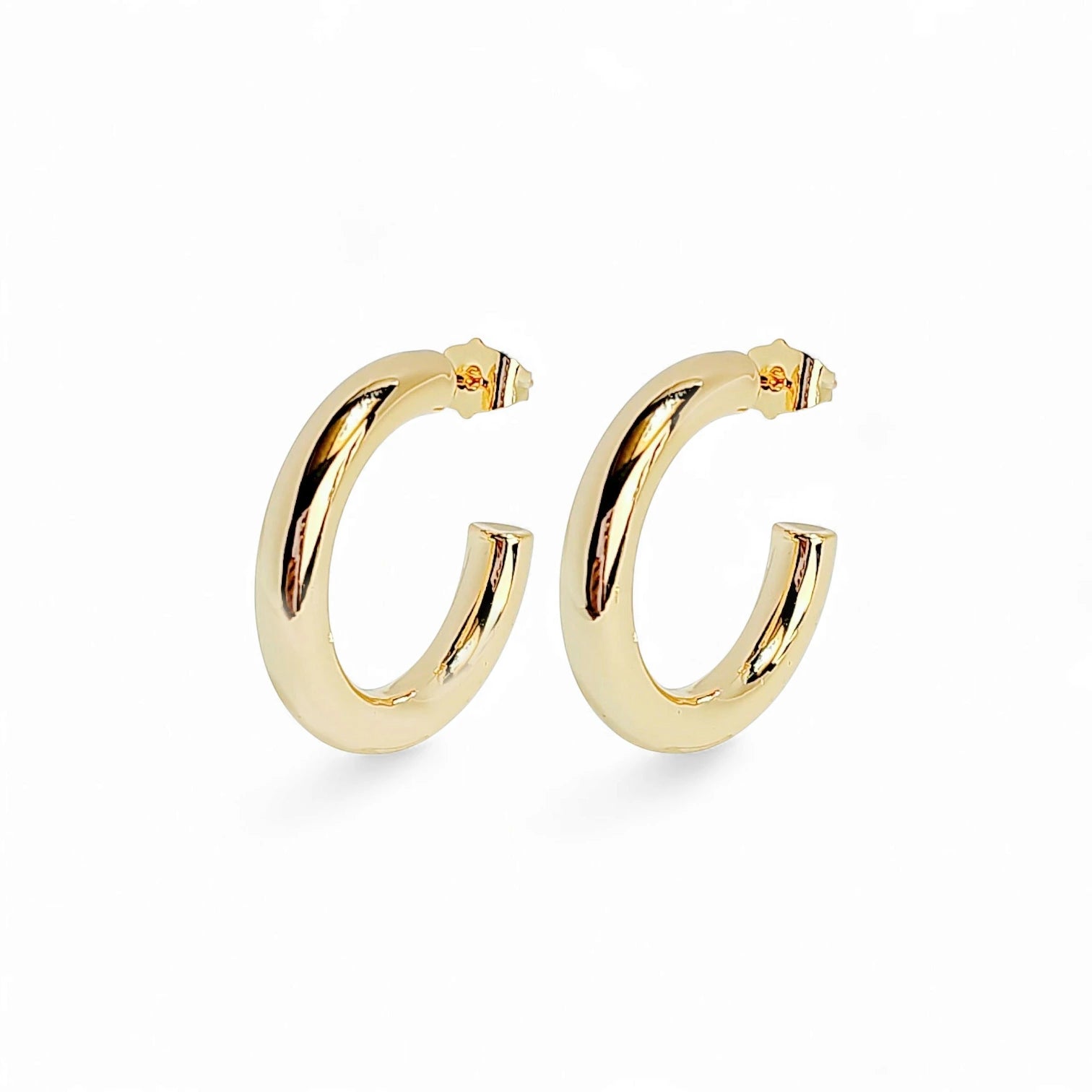 Siena Dolce 1.2'' Huggie Hoops