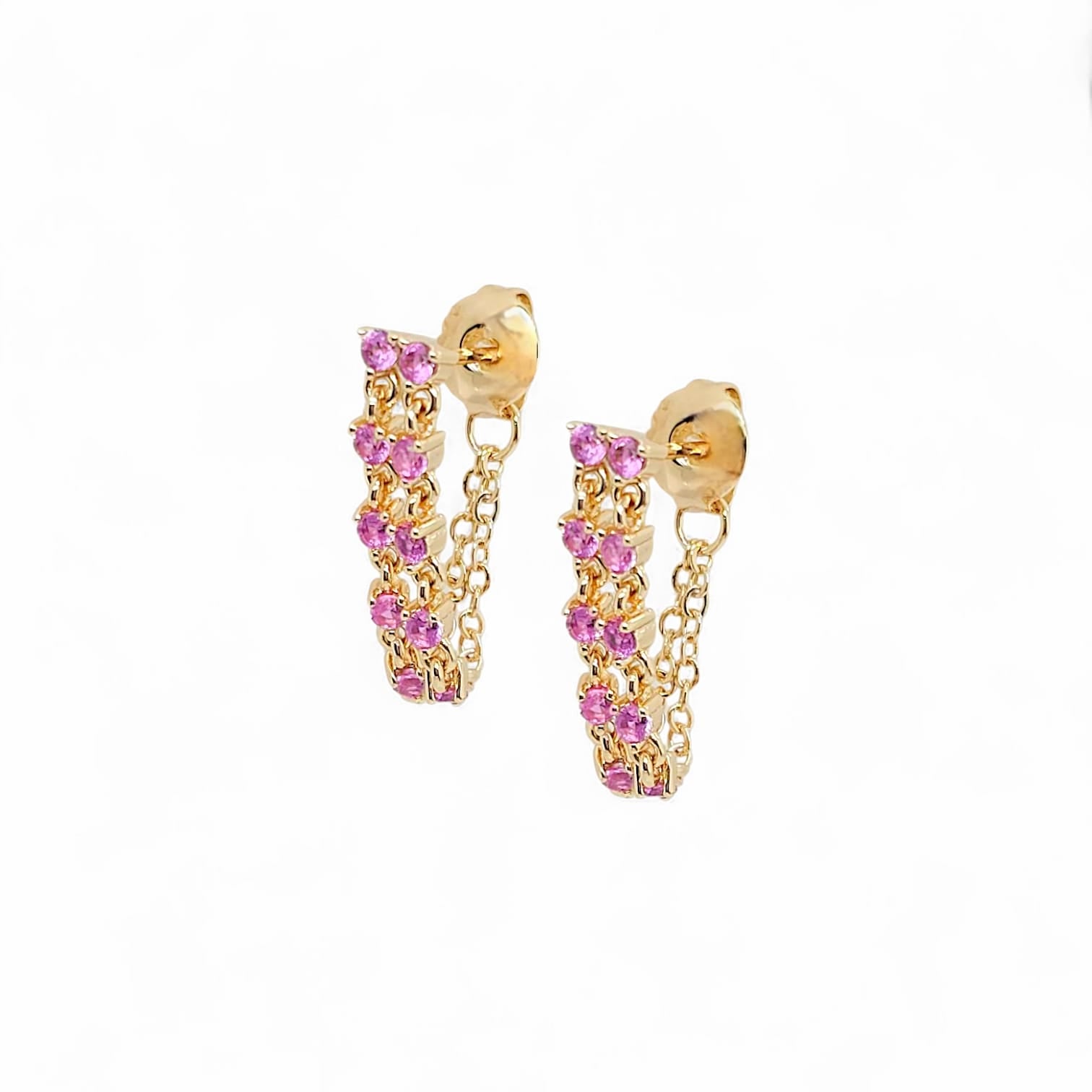 Milano hanging Earrings view 4
